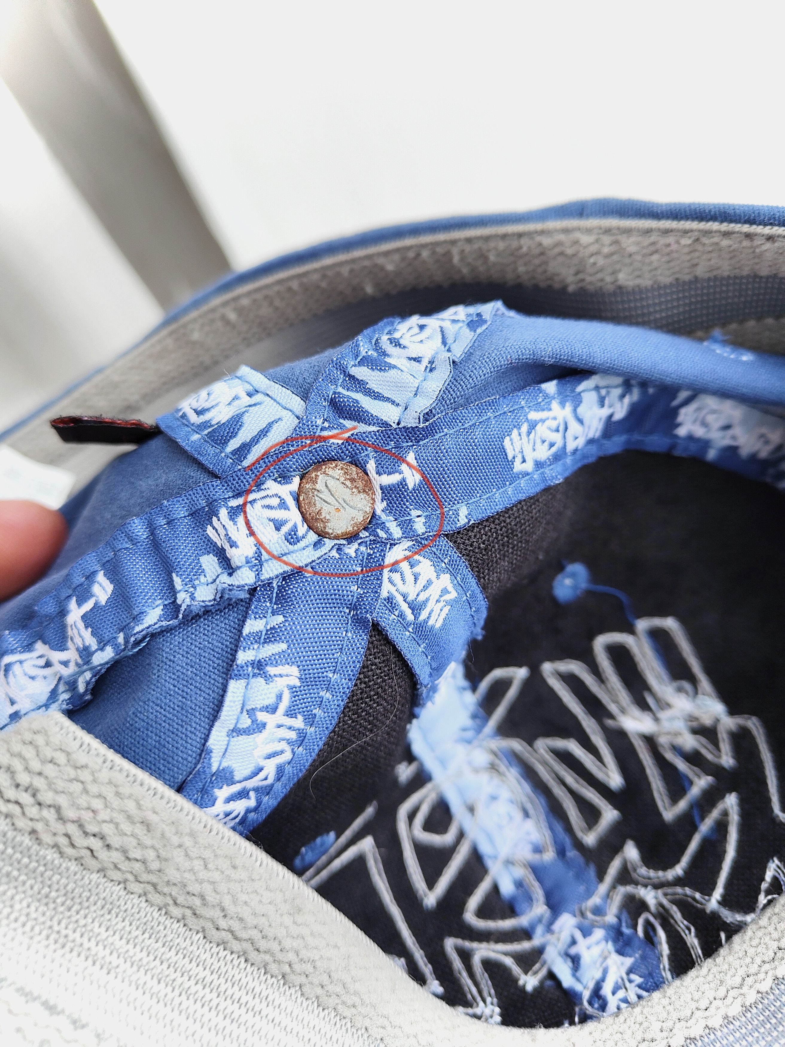 Nike Vintage Y2K Nike Air Cap Japanese Graffiti Hat Tec Flex Fit Size ONE SIZE - 13 Thumbnail