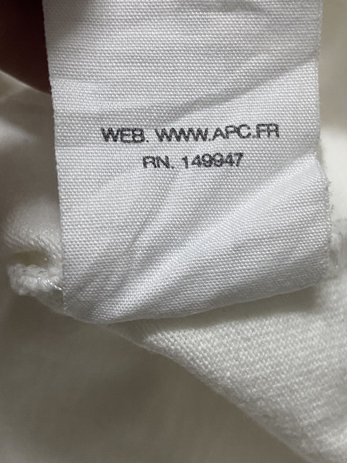 A.P.C. A.P.C Rue Madame Paris Tshirt Size US M / EU 48-50 / 2 - 5 Thumbnail