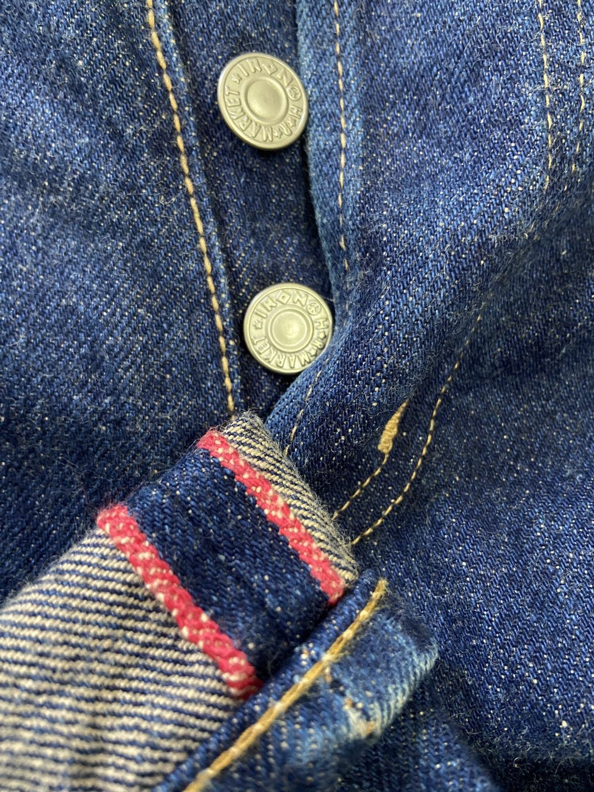 Blue Blue Japan Japan Blue Jeans Indigo Selvedge Denim Jeans Size US 31 - 6 Thumbnail