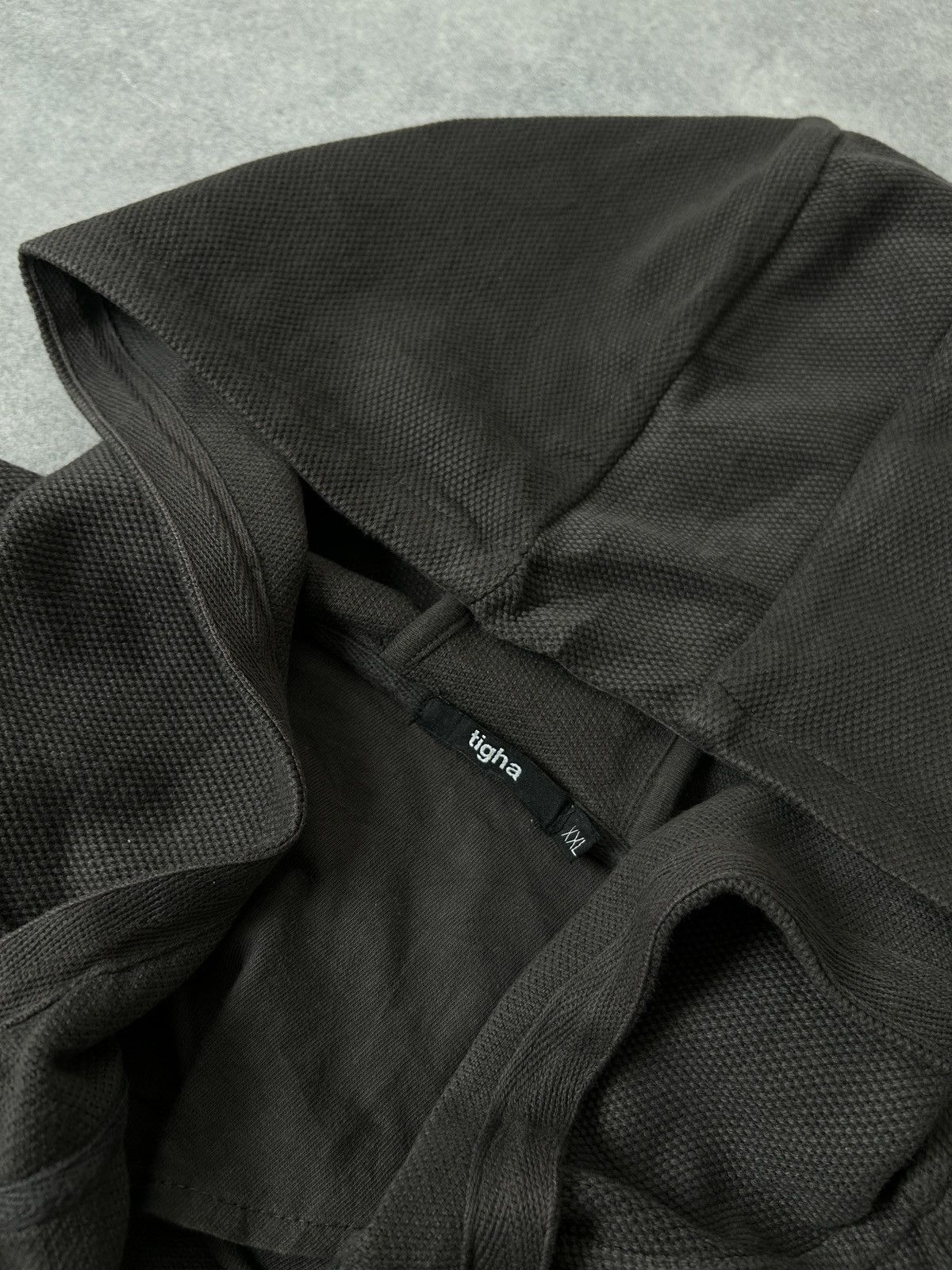 tigha tigha asymmetrical cotton jacket mens rick owens style Size US XXL / EU 58 / 5 - 4 Thumbnail