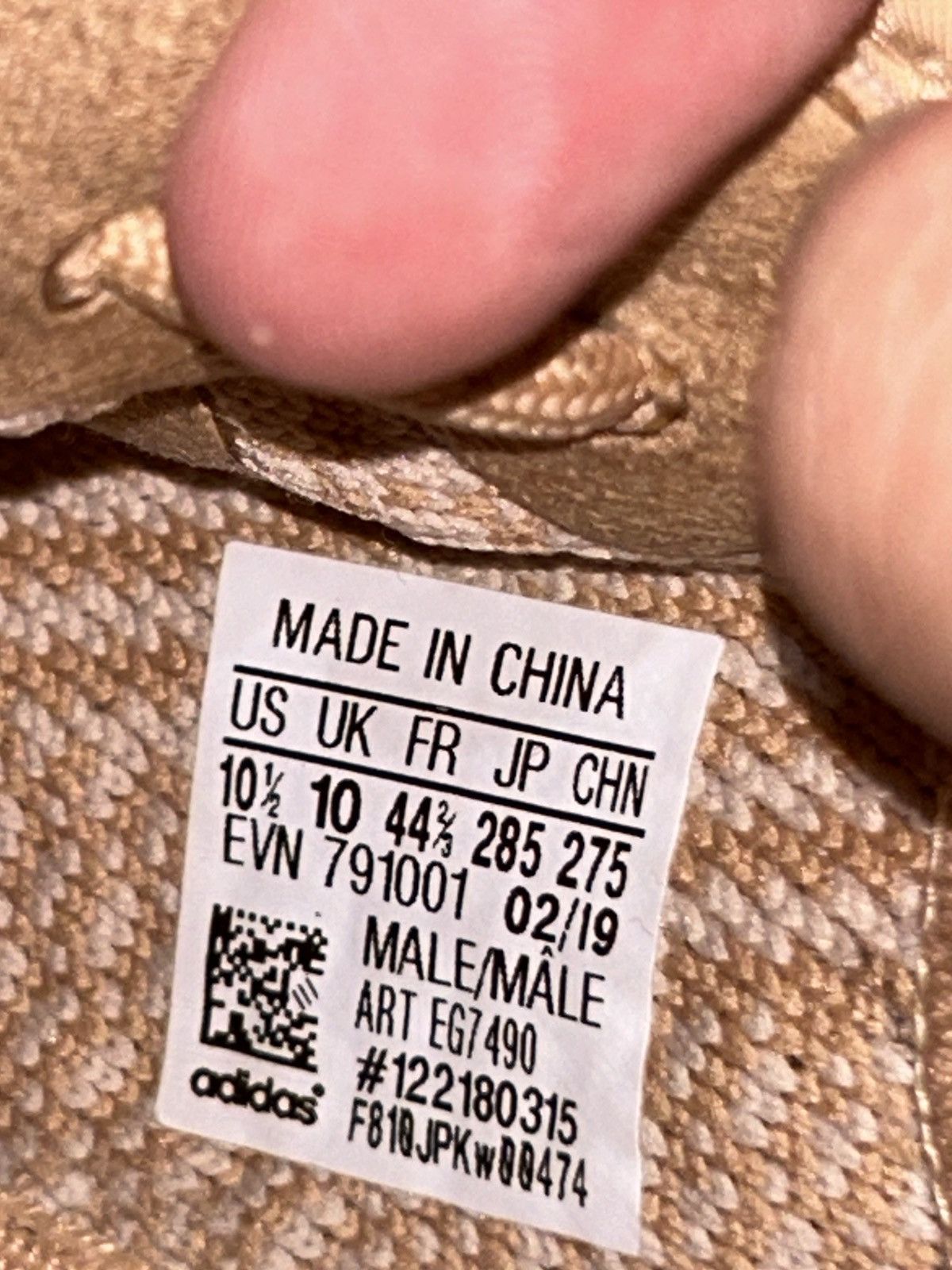 Adidas Size 10.5 - adidas Yeezy Boost 350 V2 Clay preowned With Box Size US 10.5 / EU 43-44 - 9 Thumbnail