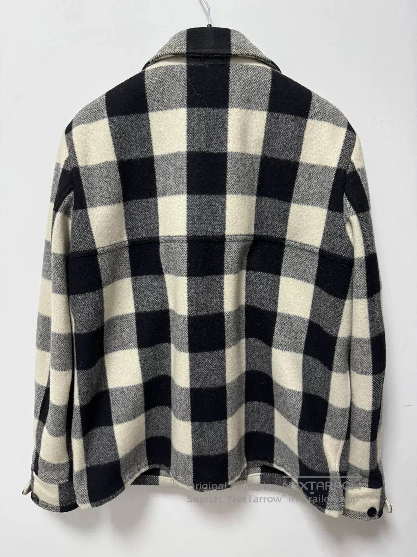 Saint Laurent Paris Saint Laurent Black White Plaid Jacket. Size US M / EU 48-50 / 2 - 2 Thumbnail