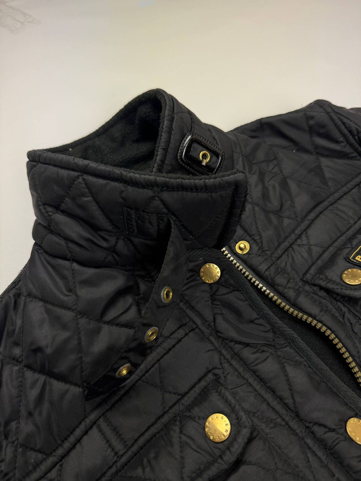Barbour Barbour International Quilted Jacket Black Belted Size XS / US 0-2 / IT 36-38 - 2 Thumbnail