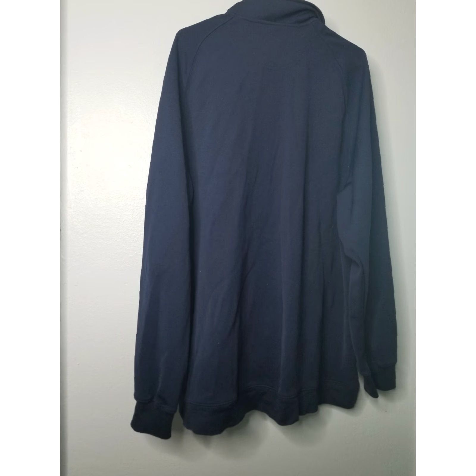 Nike Nike Track Jacket Mens 2XL Navy Blue Vintage 1990s Spell Out Athletic Outerwear Size US XXL / EU 58 / 5 - 6 Thumbnail