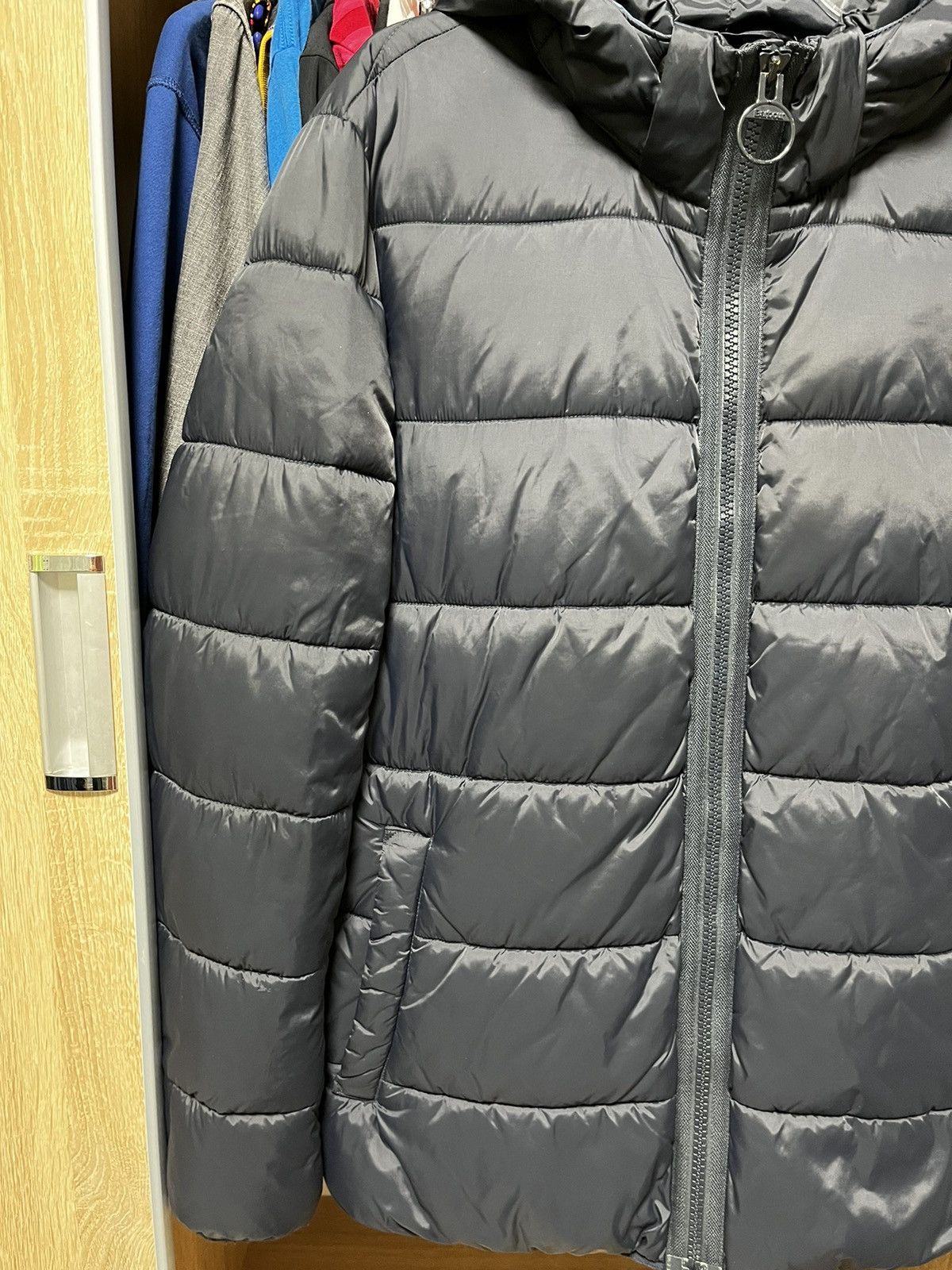 Barbour 🔴 BARBOUR BEACON HIKE QUILTED JACKET NAVY Size US M / EU 48-50 / 2 - 6 Thumbnail