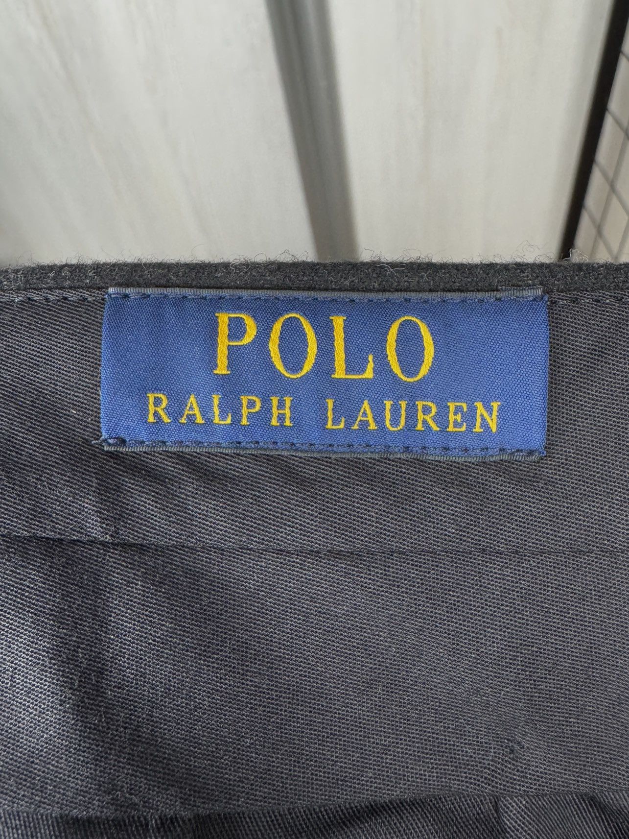 Polo Ralph Lauren POLO Ralph Lauren Gregory Wool Pinstripe Suit Dark Grey 42R Size 42R - 8 Thumbnail