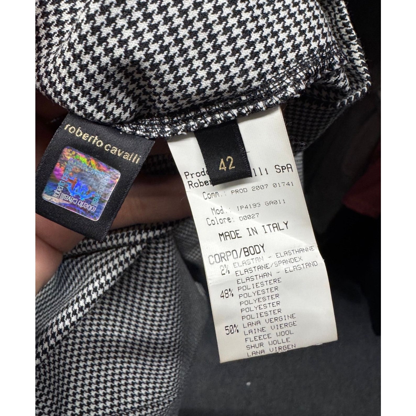 Roberto Cavalli Roberto Cavalli Wool Blend Dress Size 42/ M Size M / US 6-8 / IT 42-44 - 5 Thumbnail