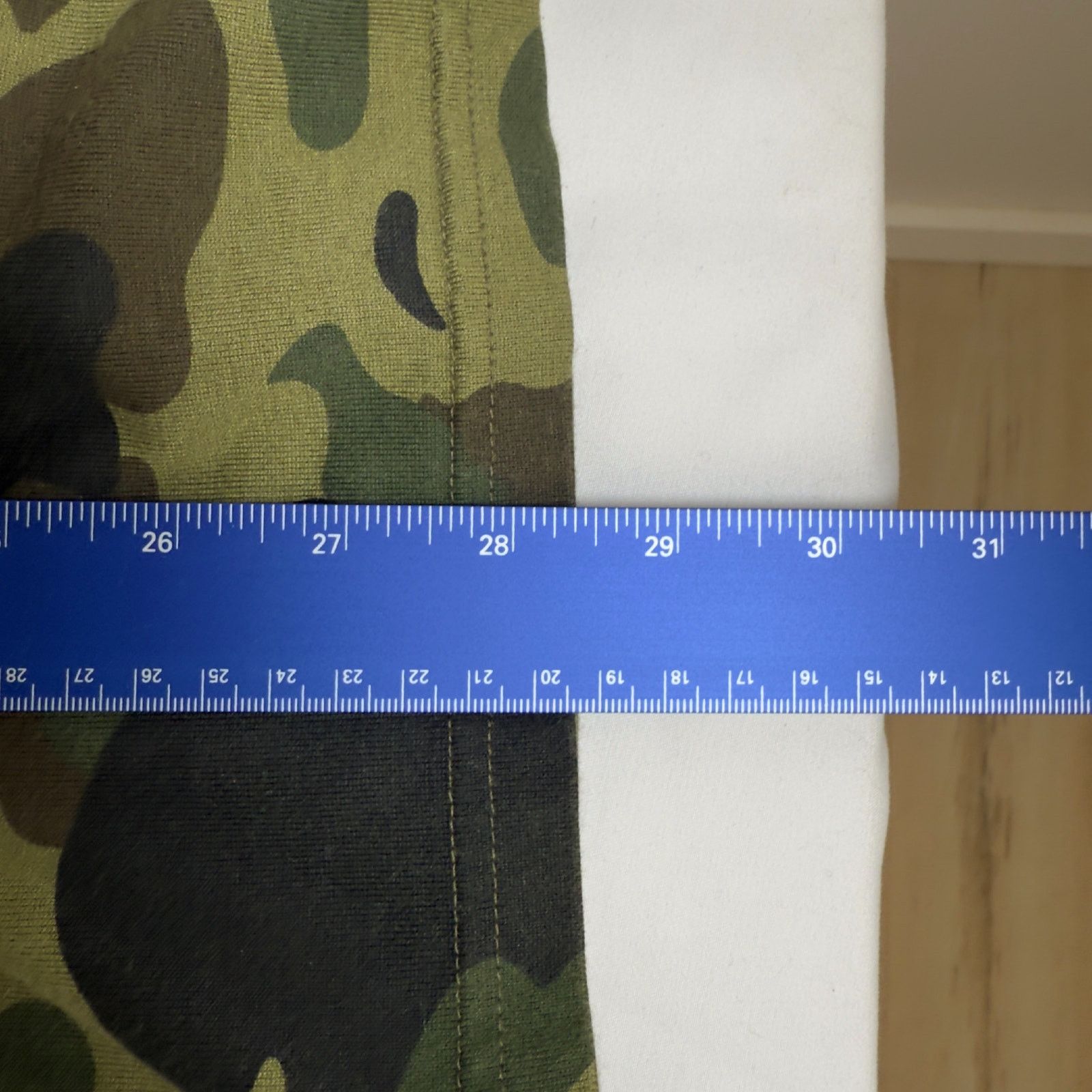 Bape A Bathing Ape BAPE 1st Camo Green Shark Funthera Teeth Shirt Size ONE SIZE - 9 Thumbnail