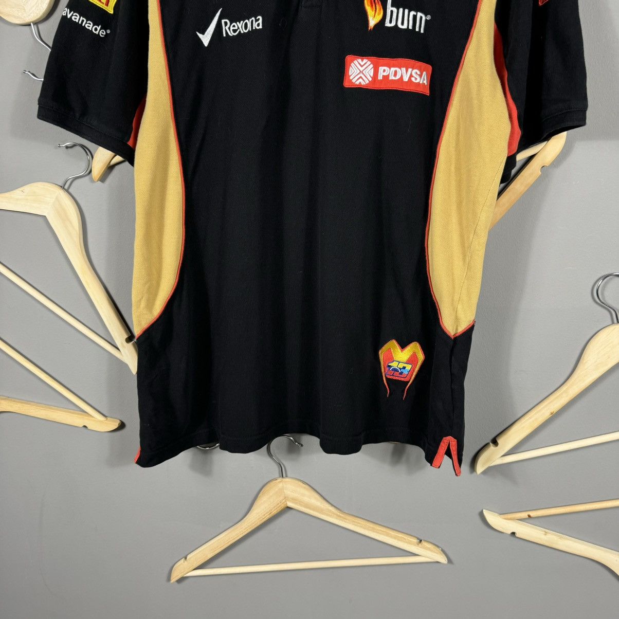 Vintage Vintage Lotus Renault F-1 Team Official Racing Polo Size US XXL / EU 58 / 5 - 5 Thumbnail