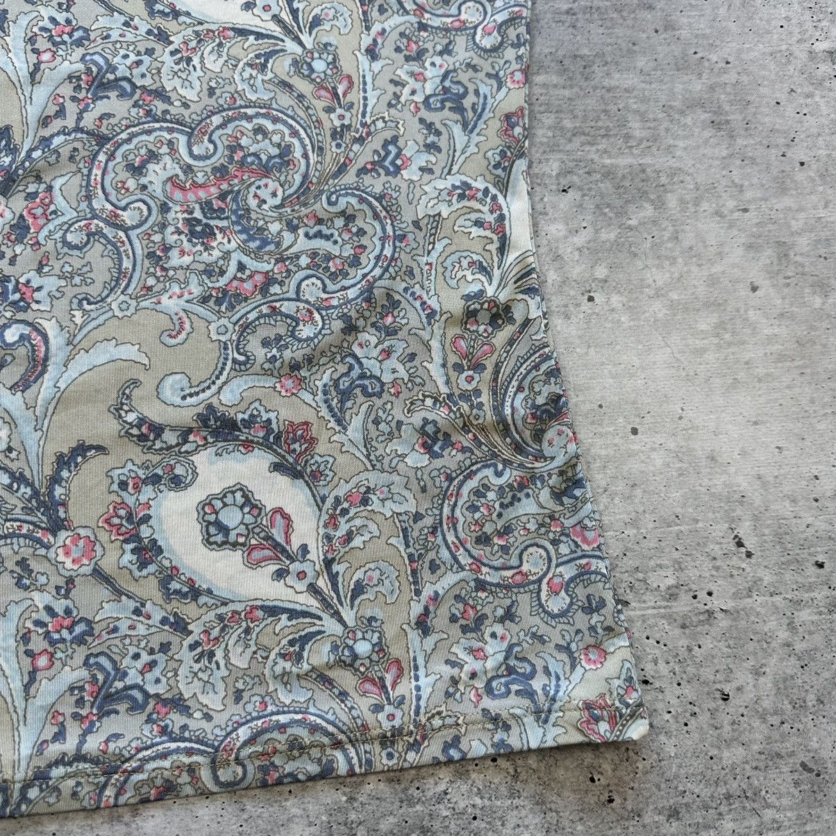 Max Mara Max Mara Tank Top Paisley Pattern V-neck Size L / US 10 / IT 46 - 11 Thumbnail