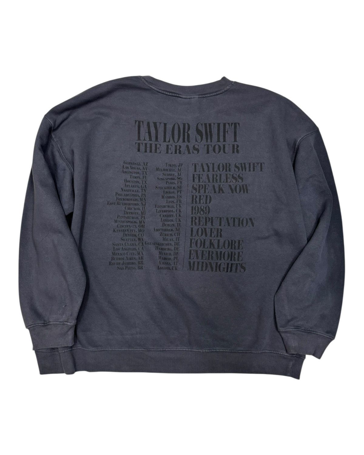 Band Tees Vintage Taylor Swift The Eras Tour Boxy Sweatshirt Size US XXL / EU 58 / 5 - 1 Thumbnail