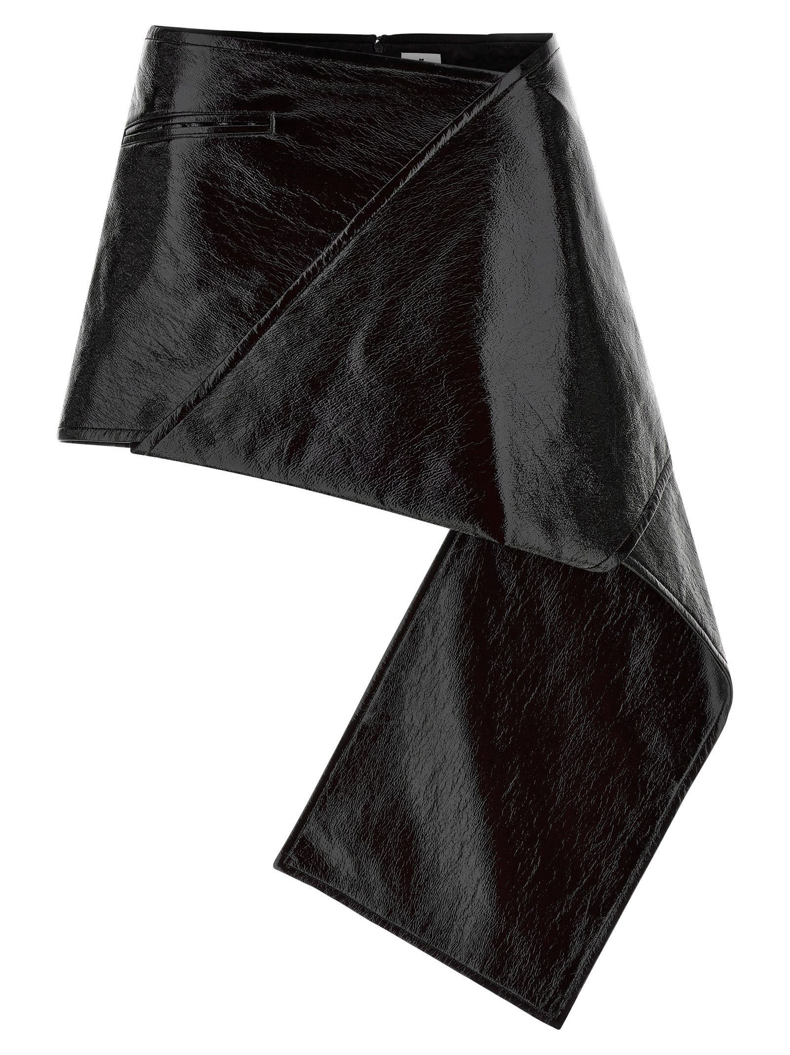Courreges 'Fold Vinyl Mini' Skirt Size 26" / US 2 / IT 38 - 1 Thumbnail