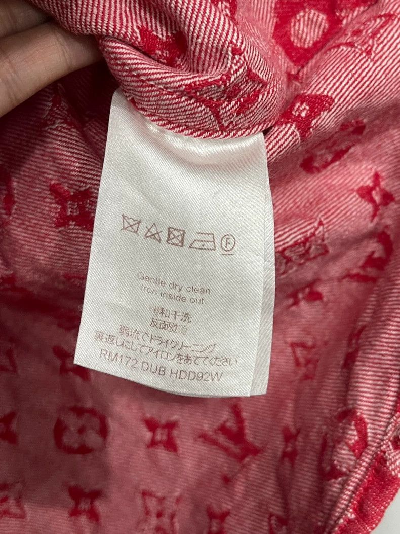Louis Vuitton Louis Vuitton Baseball shirt with red presbyopia and full Size US S / EU 44-46 / 1 - 7 Thumbnail