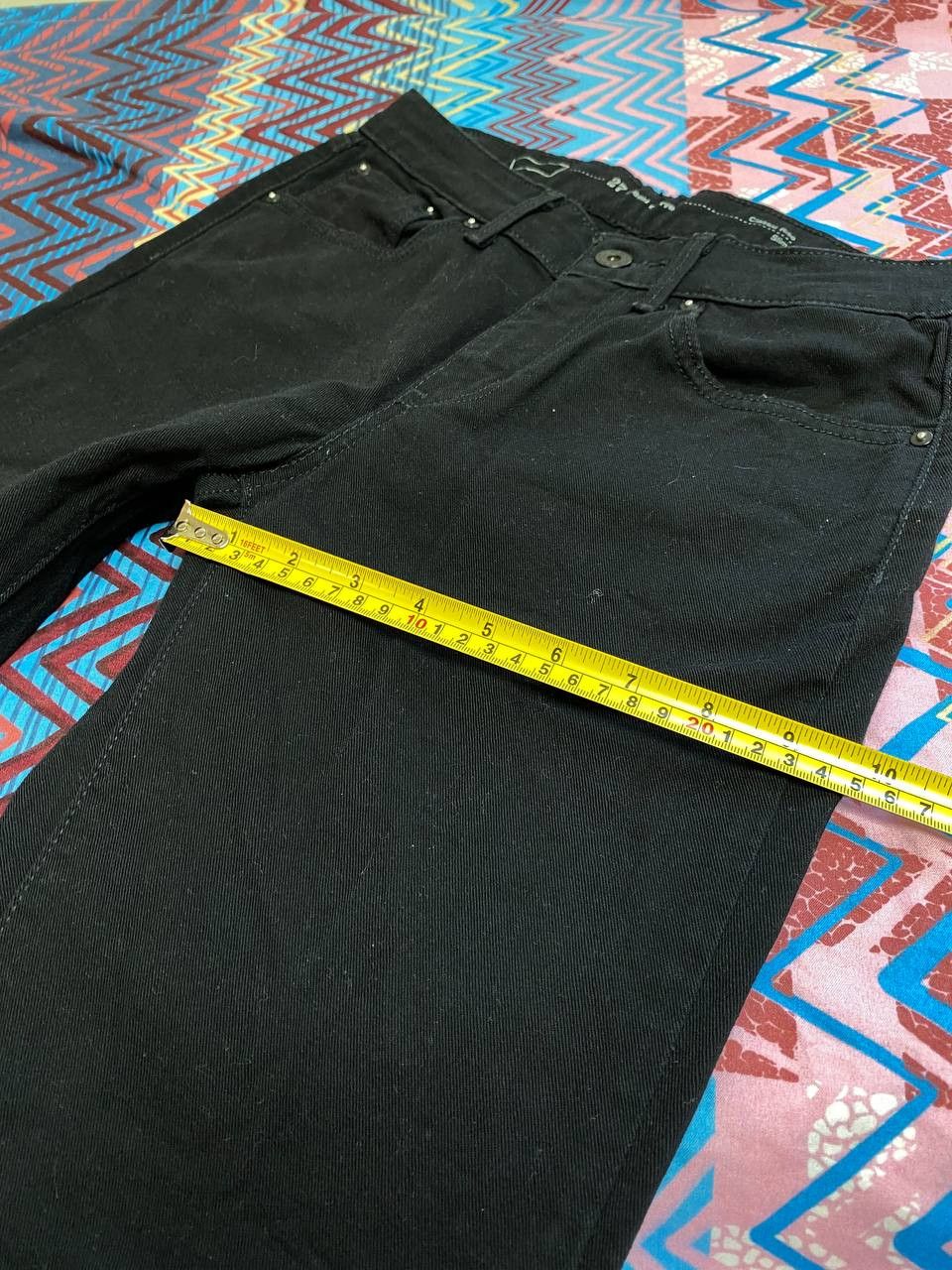 Levi's Black jeans vintage Y2K Levi's Classic Rise Slim streetwear Size 27" / US 4 / IT 40 - 10 Thumbnail