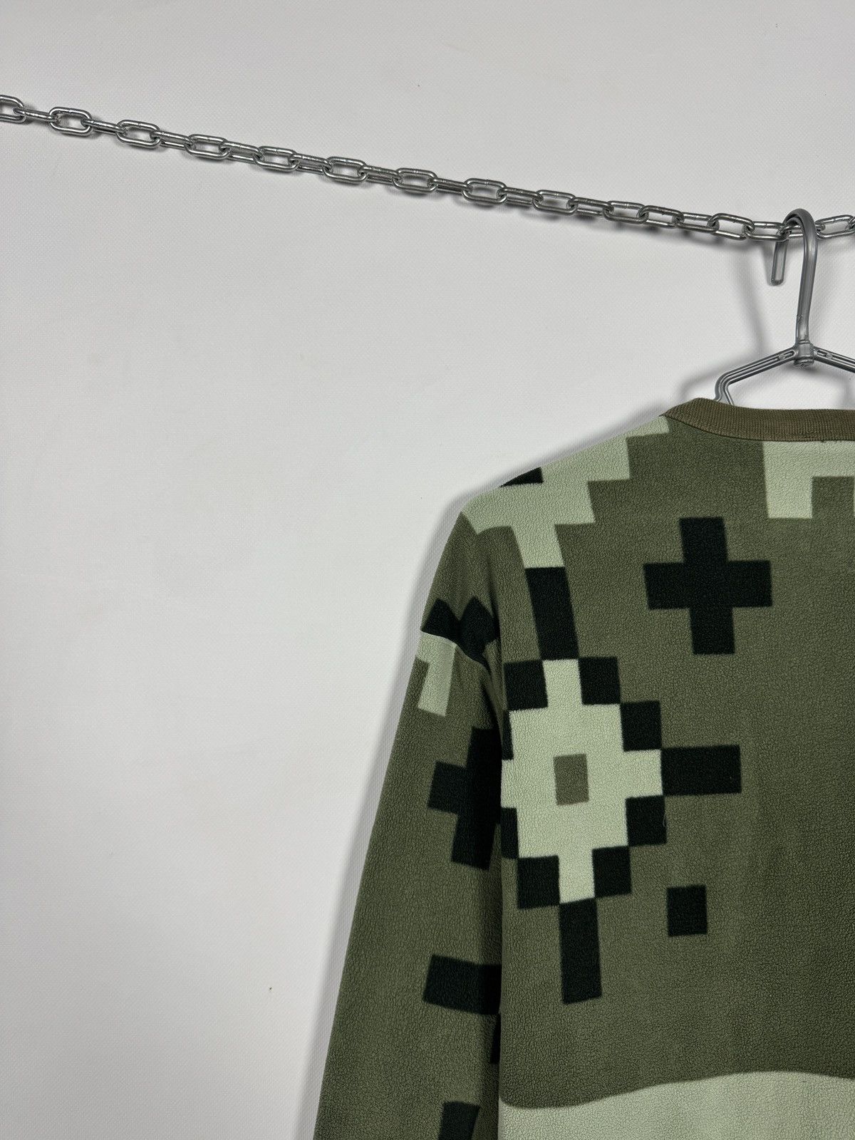 Nike Nike SB Pixel Camo Fleece Sweatshirt Green Pullover Size S Size US S / EU 44-46 / 1 - 13 Thumbnail