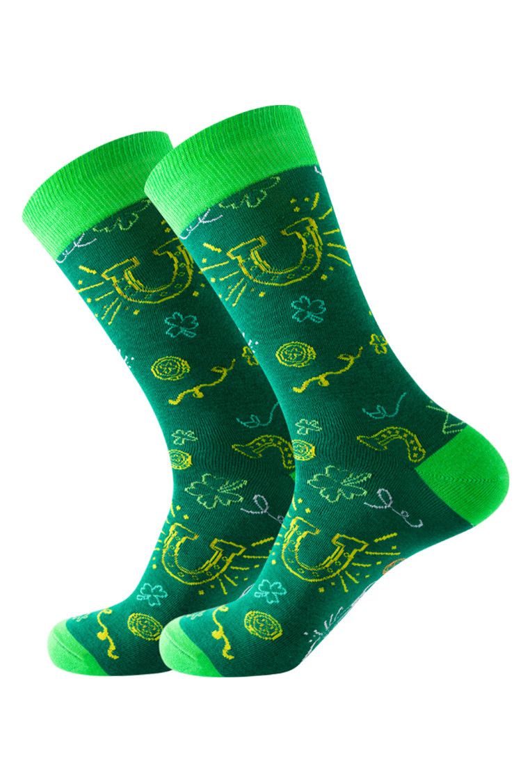 Other Set of 4 Pairs Sports Theme Pattern Cozy Socks (One Size) Size ONE SIZE - 5 Thumbnail