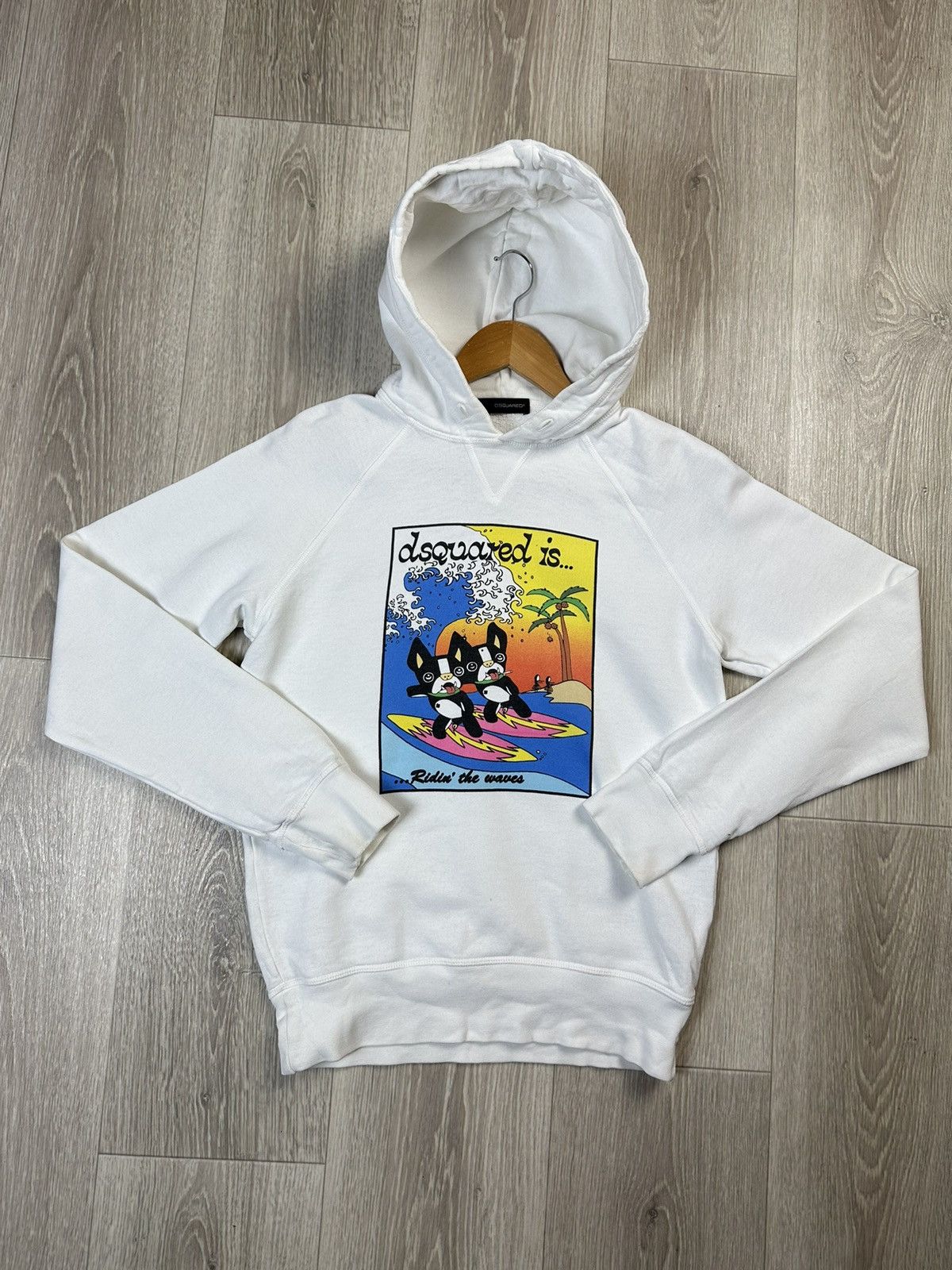 Dsquared2 Dsquared2 is Riding The Wave Hoodie Size US XS / EU 42 / 0 - 3 Thumbnail