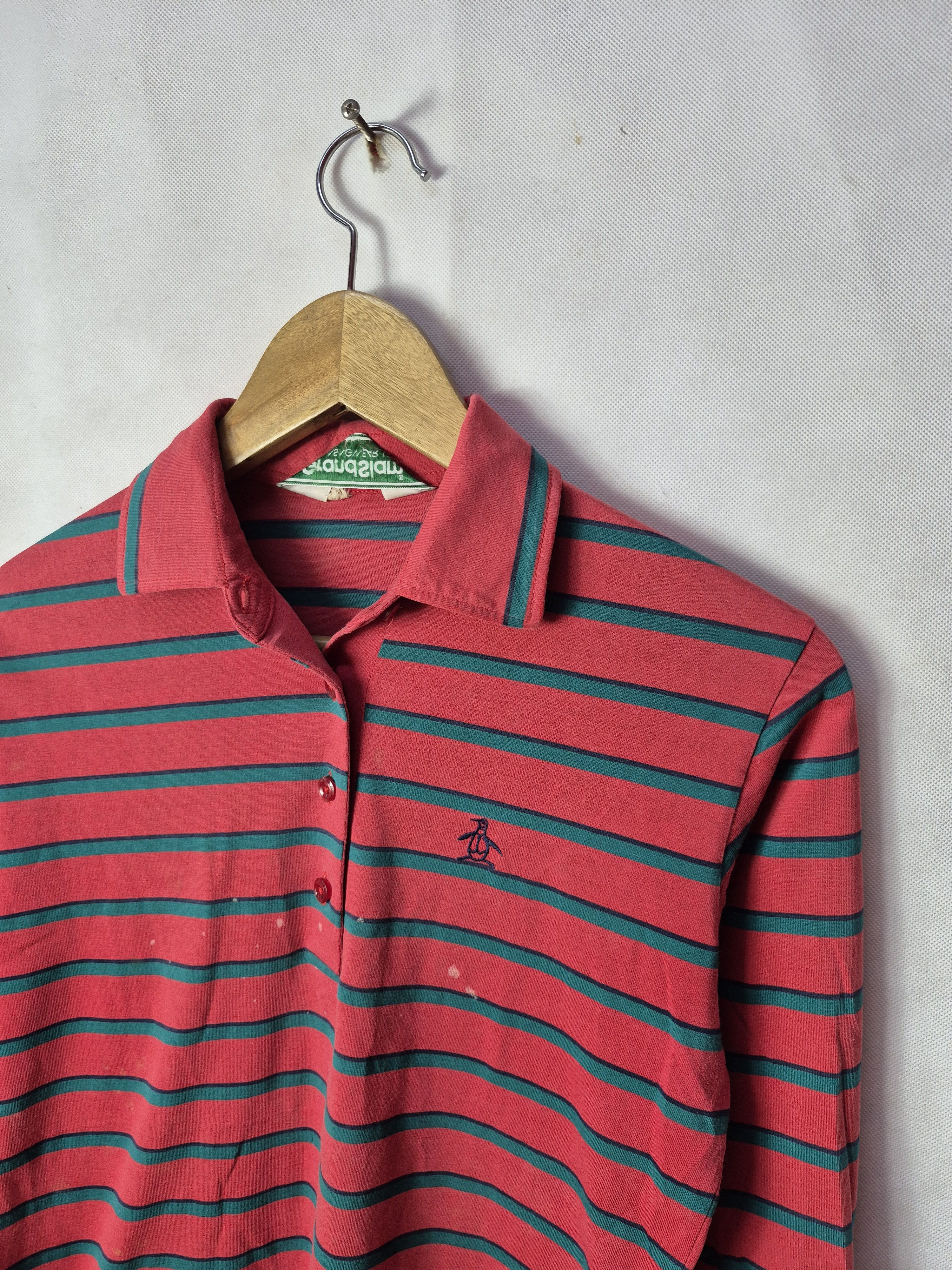 Grand Slam × Vintage 🔥 Vintage 90s Grandslam Munsingwear Polo Stripes Tee Size US S / EU 44-46 / 1 - 2 Thumbnail