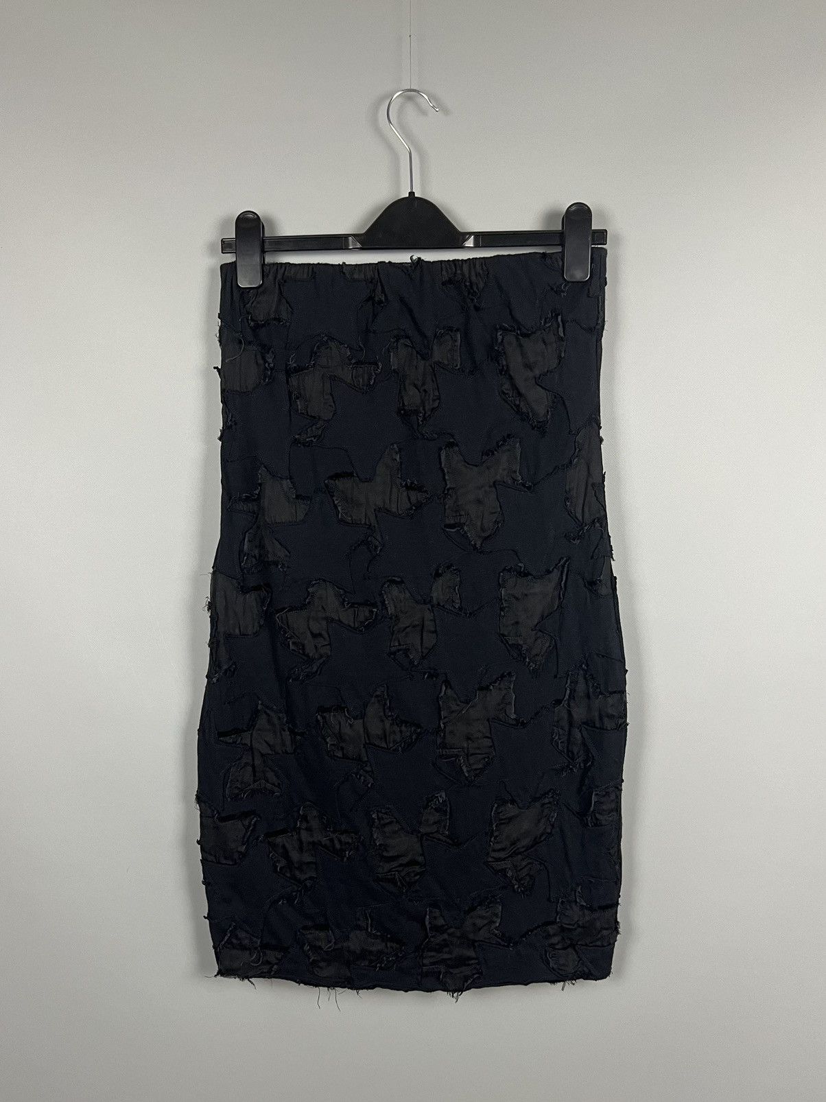 Diesel M Diesel monogram stars Vintage cotton midi Skirt avantgarde Size 30" / US 8 / IT 44 - 1 Thumbnail