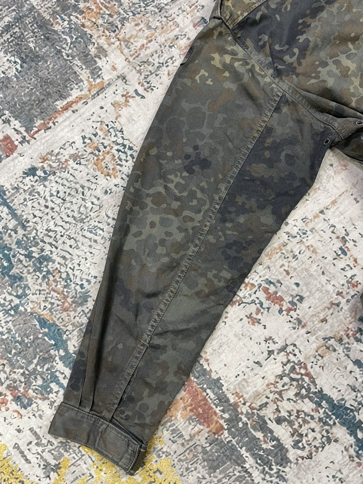 Vintage Vtg German Military Flecktarn Camouflage Field Jacket Size US S / EU 44-46 / 1 - 8 Thumbnail