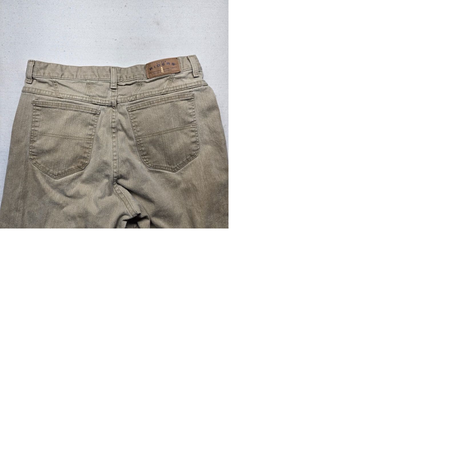 Vintage Riders Women's Pants Casual Brown 12 Adult 29 Inseam 100% Cotton Size 34" / US 12 / IT 48 - 9 Thumbnail