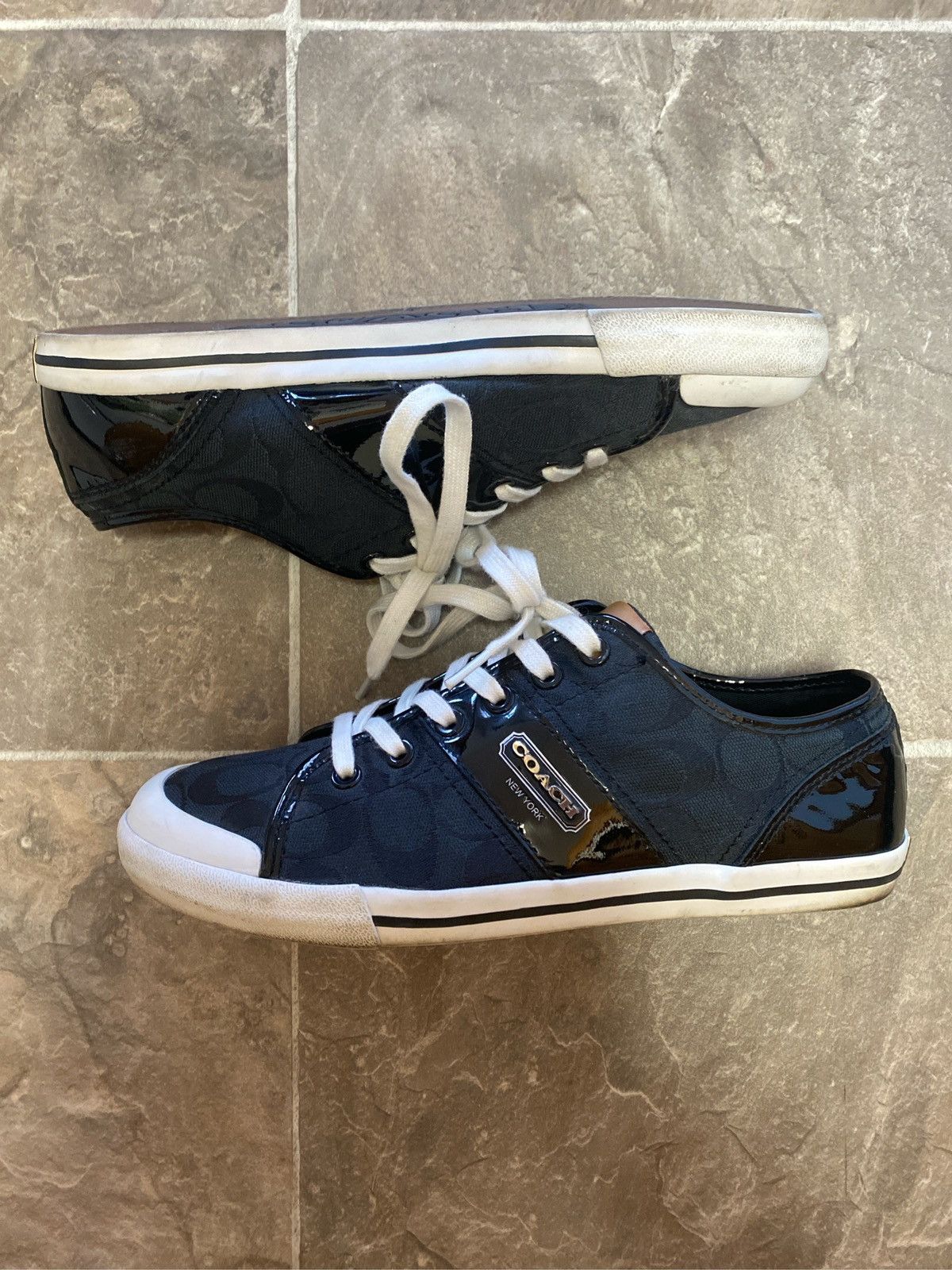 Coach Coach New York black sneaker Size US 10 / IT 40 - 1 Thumbnail