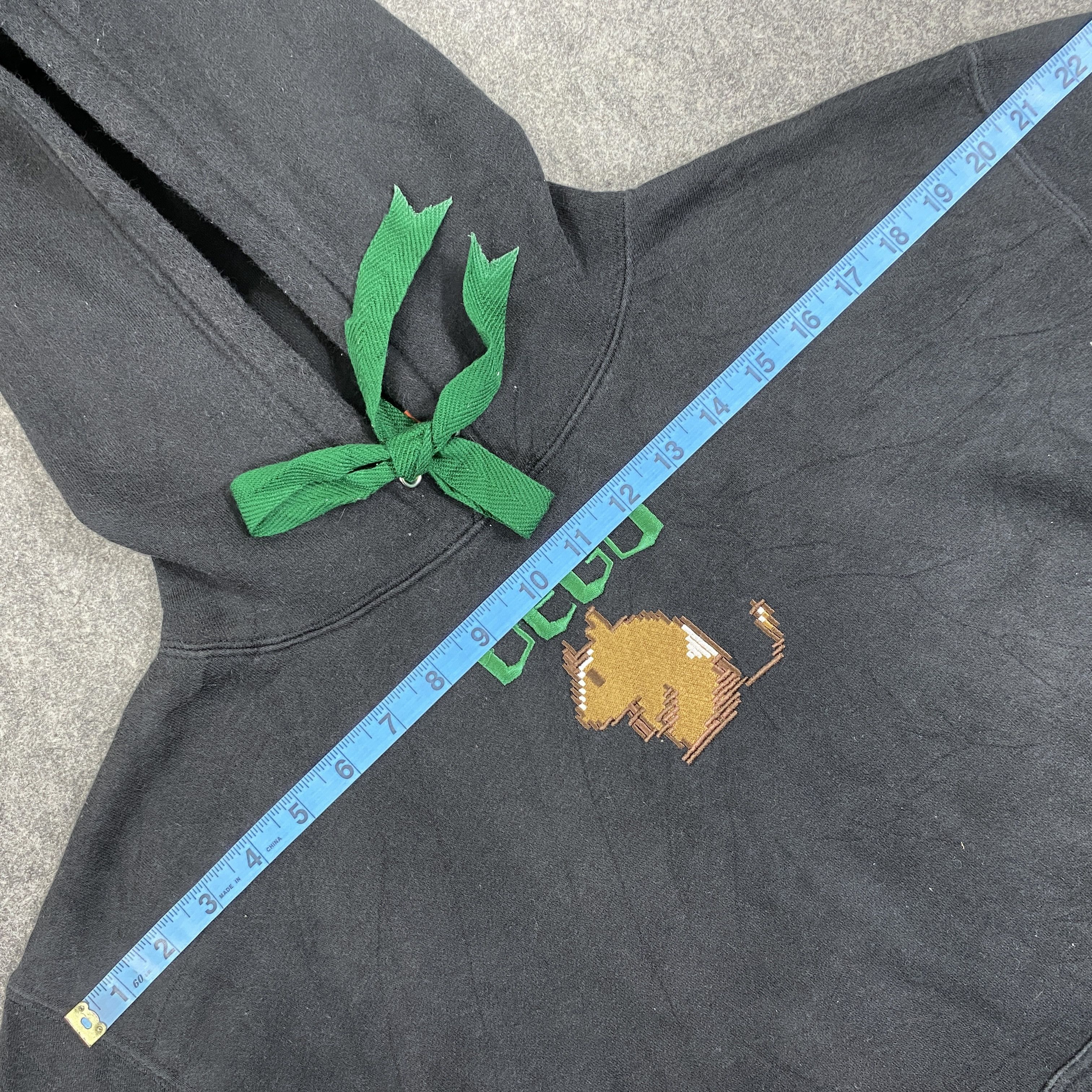 Japanese Brand Vintage Degu Hoodie Faded -SW060 Size US L / EU 52-54 / 3 - 8 Thumbnail