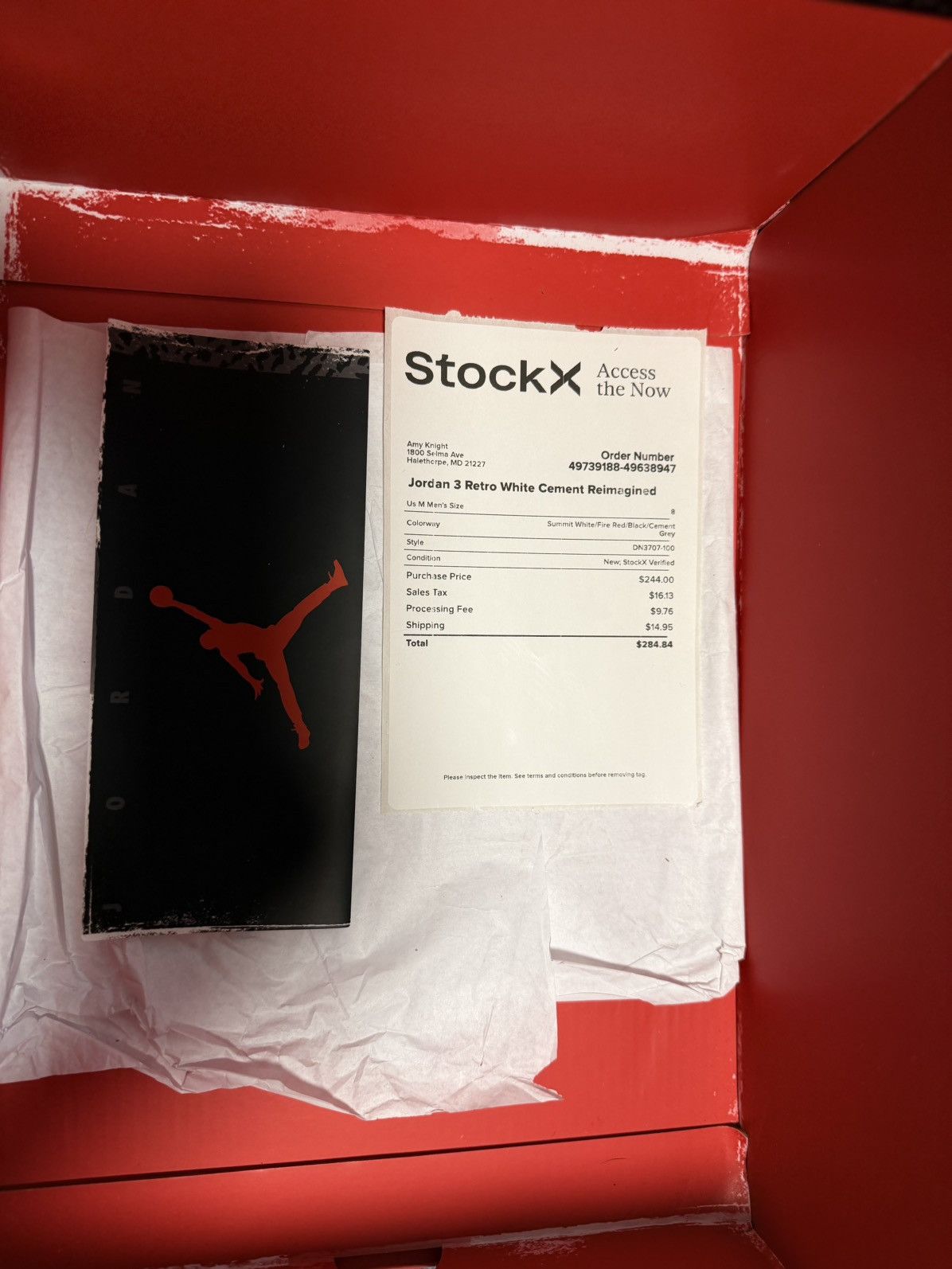 Jordan Brand Jordan 3 reimagined Size US 8 / EU 41 - 9 Thumbnail