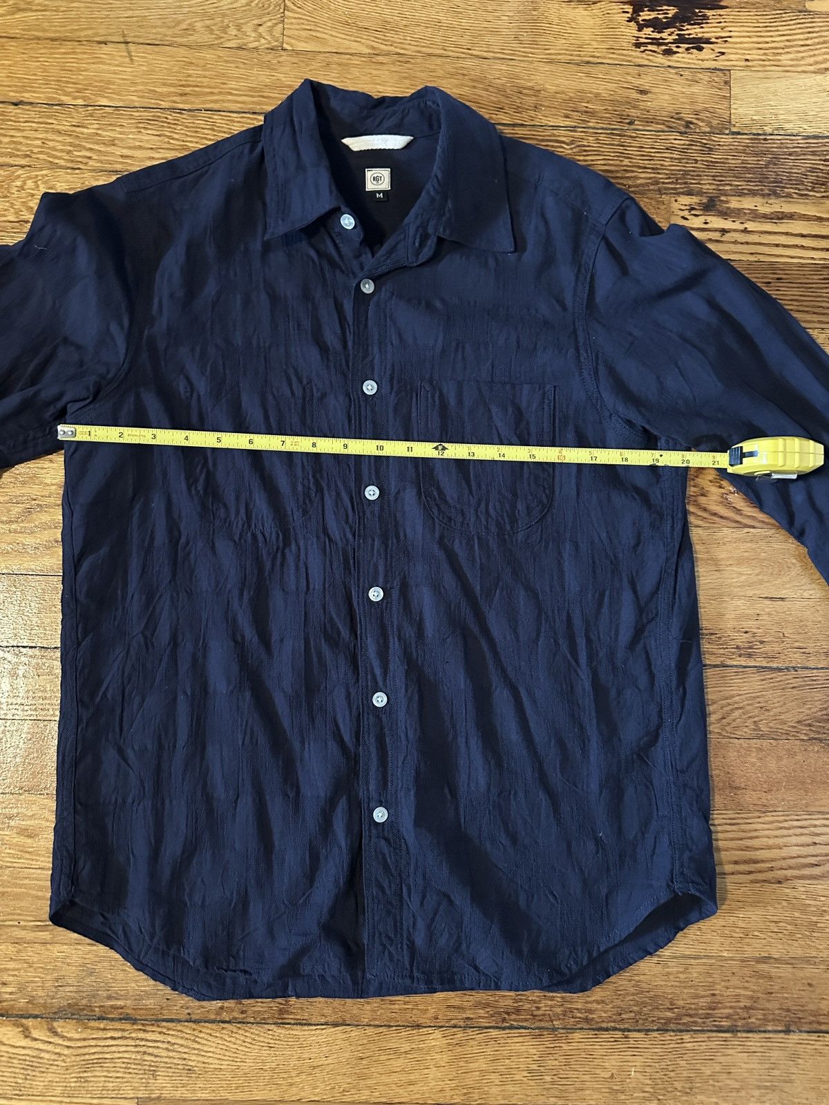Rogue Territory Rogue Territory (RGT) Navy Checkered Shirt - Size M Size US M / EU 48-50 / 2 - 5 Thumbnail