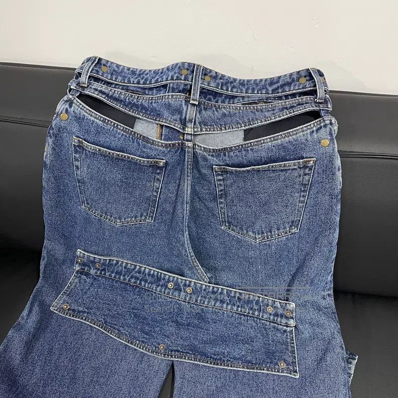 Y/Project Y/Project 33 Straight jeans with hollow waist Size US 31 - 8 Thumbnail