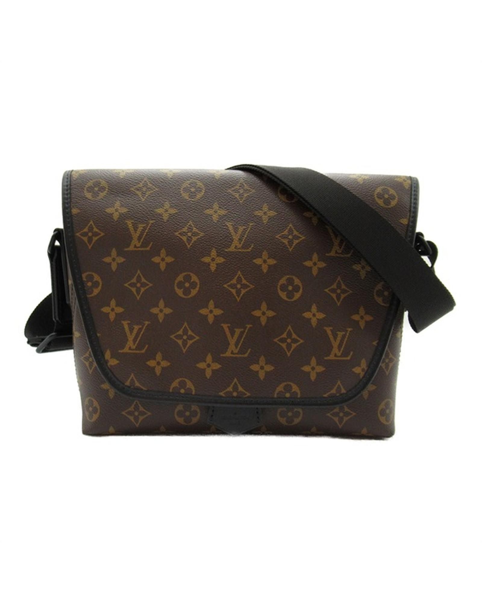 image of Louis Vuitton Monogram Magnetic Messenger Bag In Brown - Excellent Condition, Women's