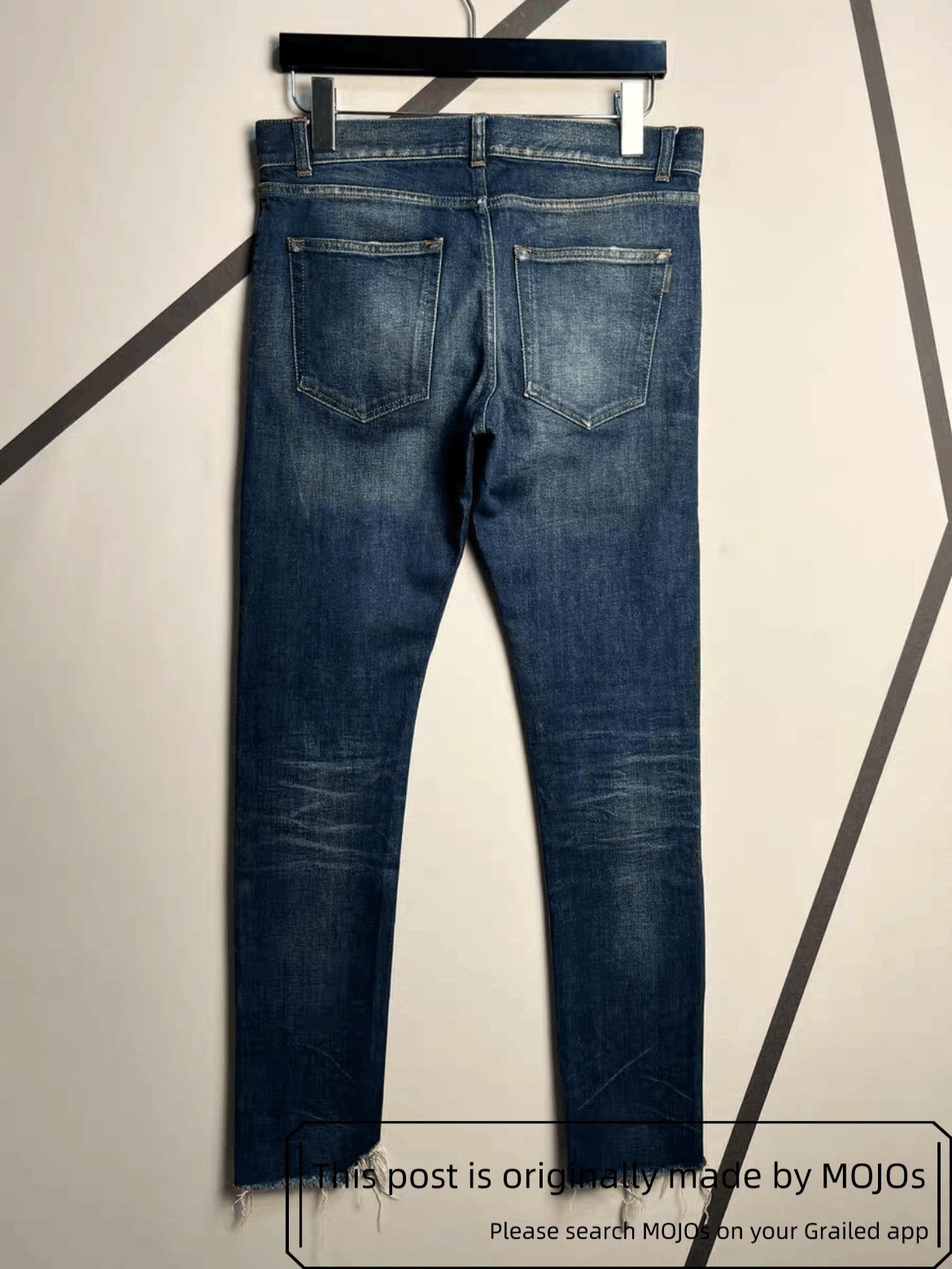 Saint Laurent Paris Sz 30 Saint Laurent Paris 20SS Bottom Cut Denim mojos9231134 Size US 30 / EU 46 - 2 Thumbnail
