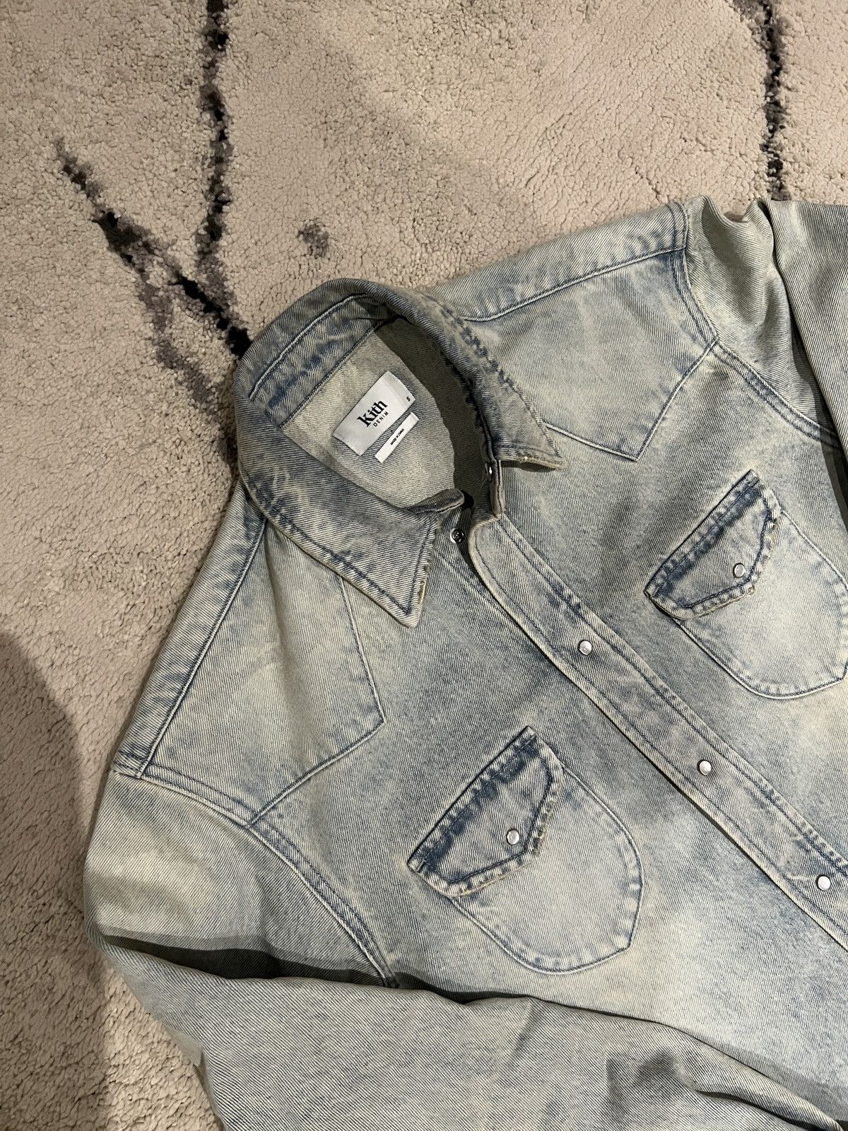 Kith Kith Webster Denim Shirt Size US S / EU 44-46 / 1 - 2 Thumbnail