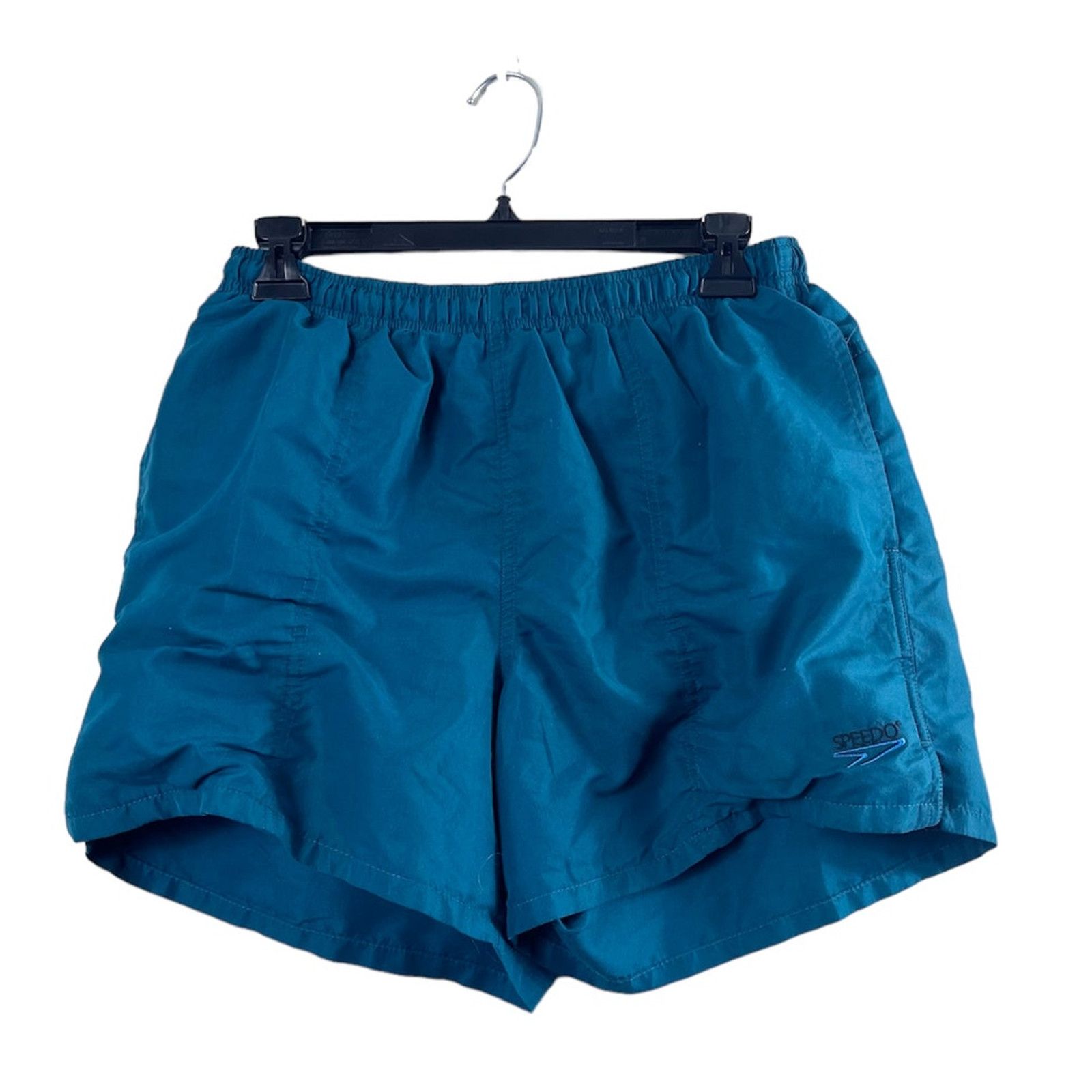 Speedo Men's Vintage Blue Speedo Swim Trunks M Size US 26 / EU 42 - 1 Thumbnail