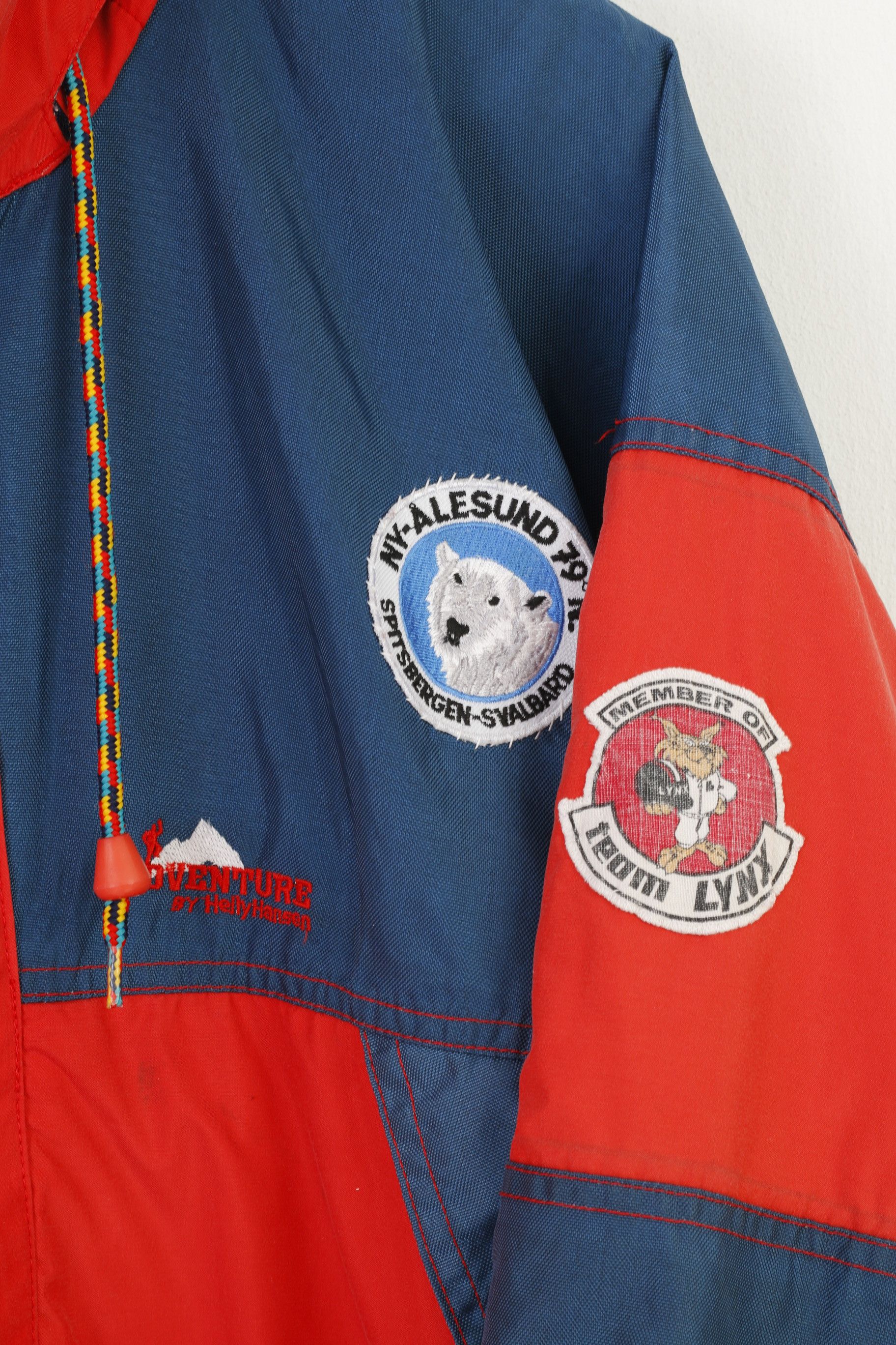 Helly Hansen × Vintage Helly Hansen Men XL Jacket Hood Red Pockets Vintage 0899 Size US XL / EU 56 / 4 - 4 Thumbnail