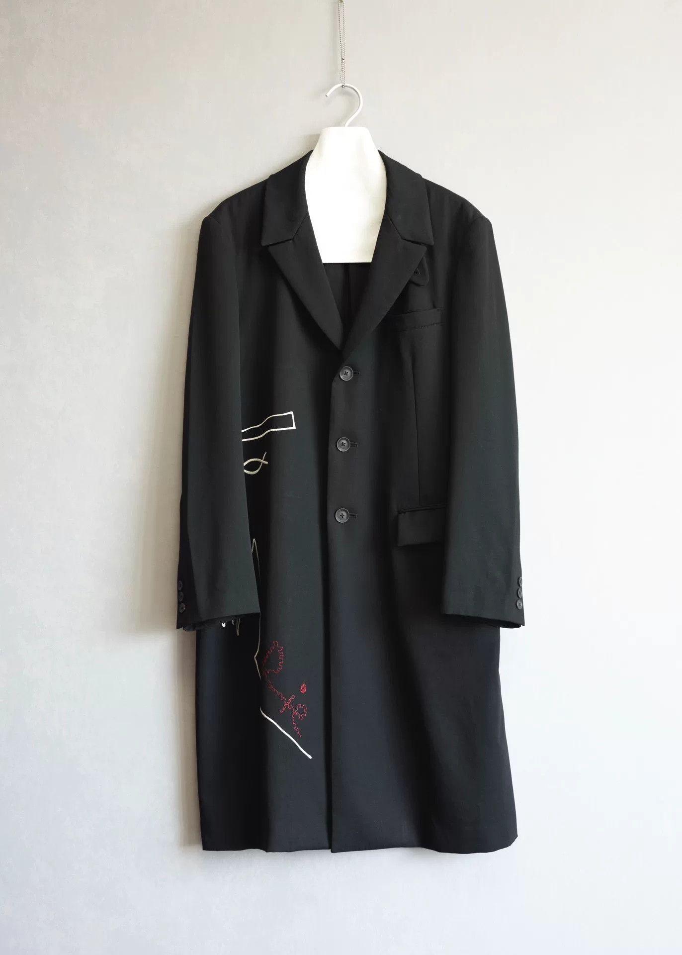Yohji Yamamoto Yohji Yamamoto Dr. Jacket Coat 22SS Size US M / EU 48-50 / 2 - 1 Thumbnail