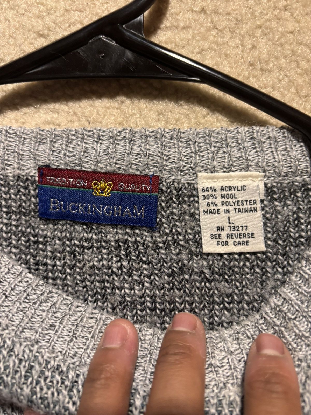 Vintage Vintage Serge Saint Yves Sport Sweater Golfers Club Men’s L Size US L / EU 52-54 / 3 - 3 Thumbnail