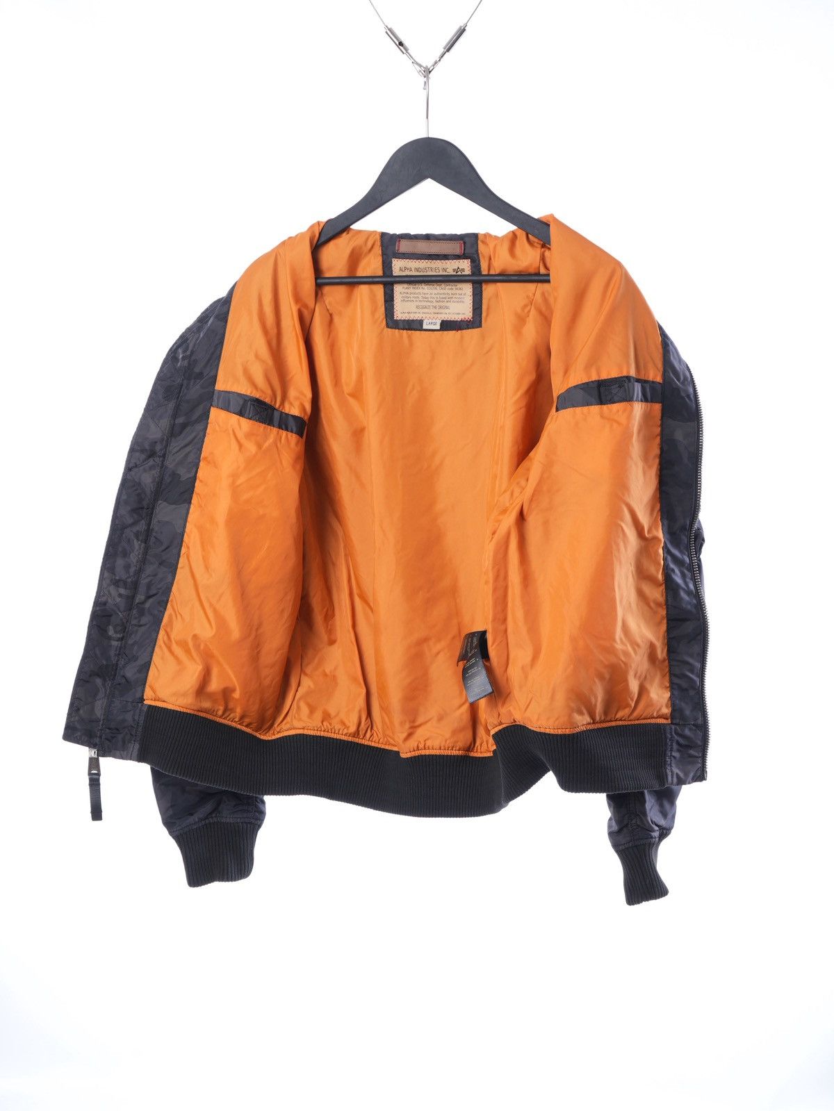 Alpha Industries Alpha Industries Camo Bomber Jacket L Size US XL / EU 56 / 4 - 7 Thumbnail