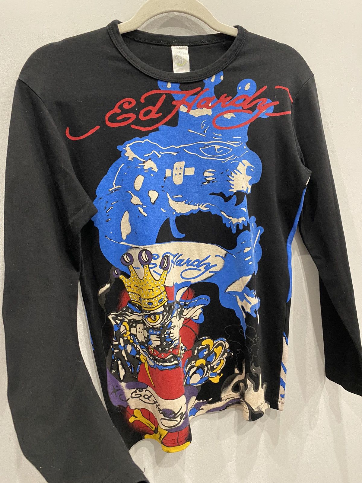 Christian Audigier × Ed Hardy Ed Hardy by Christian Audigier Long Sleeve Graphic Shirt Size S / US 4 / IT 40 - 2 Thumbnail