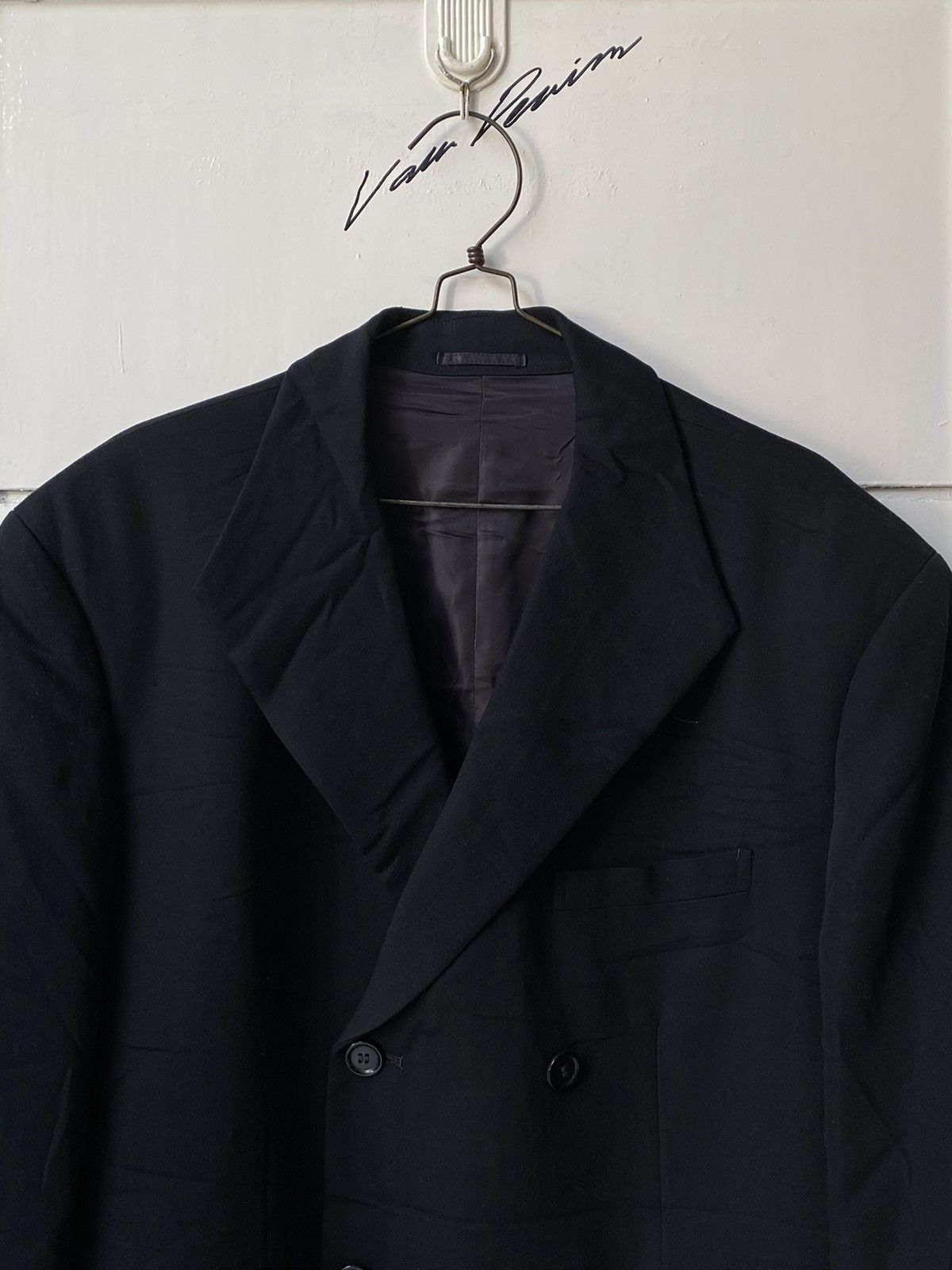Tete Homme TETE HOMME Black Suit Size 54L - 12 Thumbnail