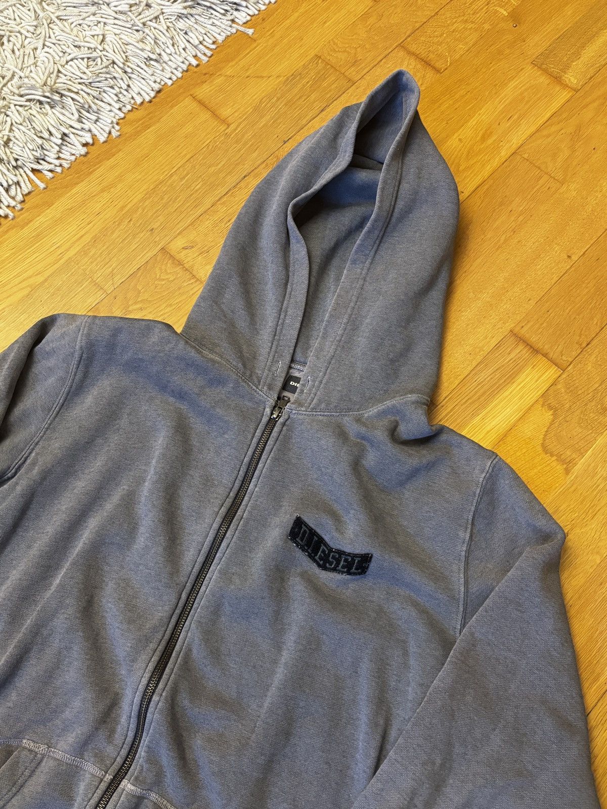 Diesel Diesel Streetwear Vintage Zip Hoodie Size US XL / EU 56 / 4 - 1 Thumbnail
