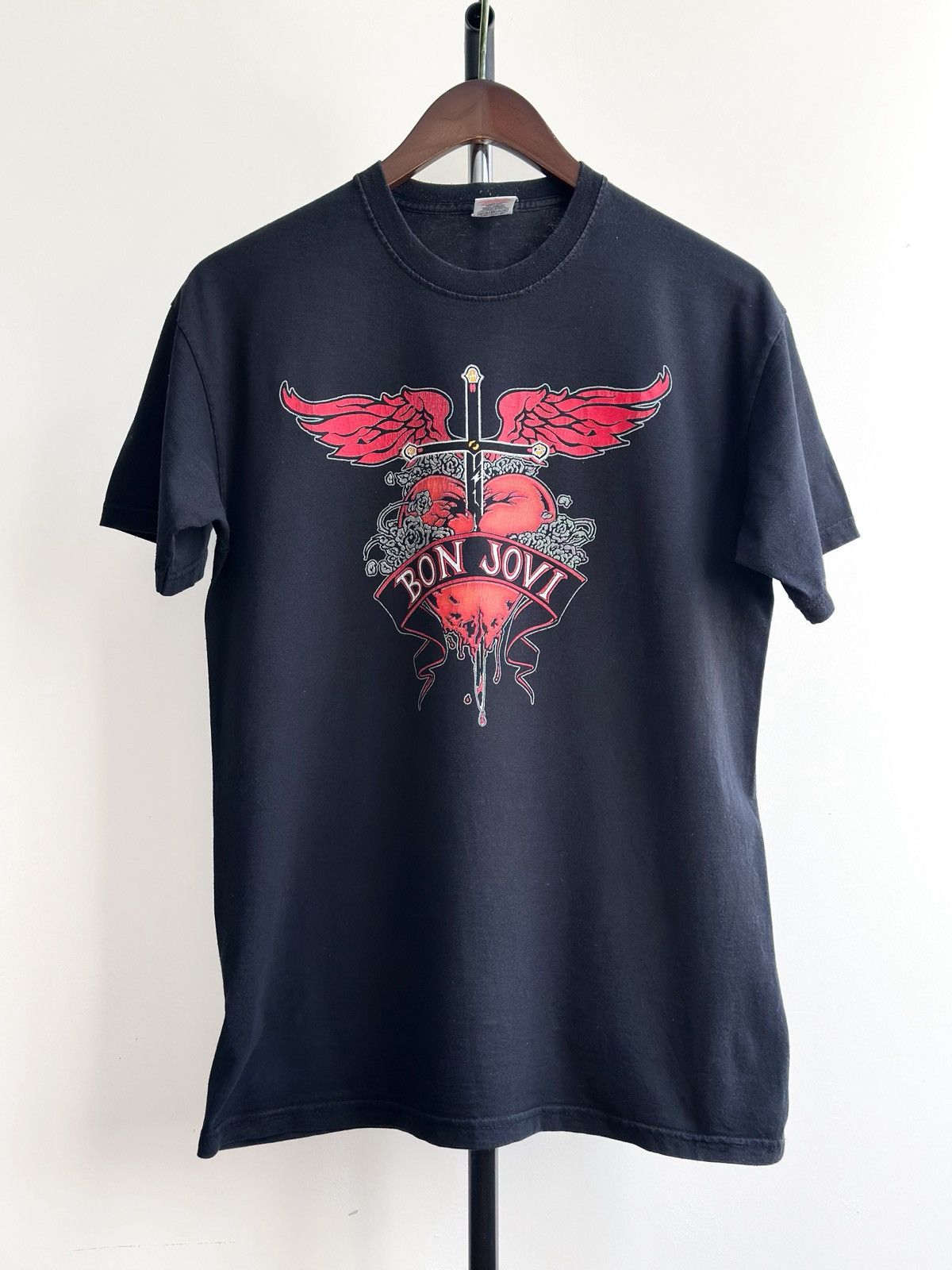 Band Tees Vintage 2000s Bon Jovi Rock Band Tee Size US M / EU 48-50 / 2 - 1 Thumbnail
