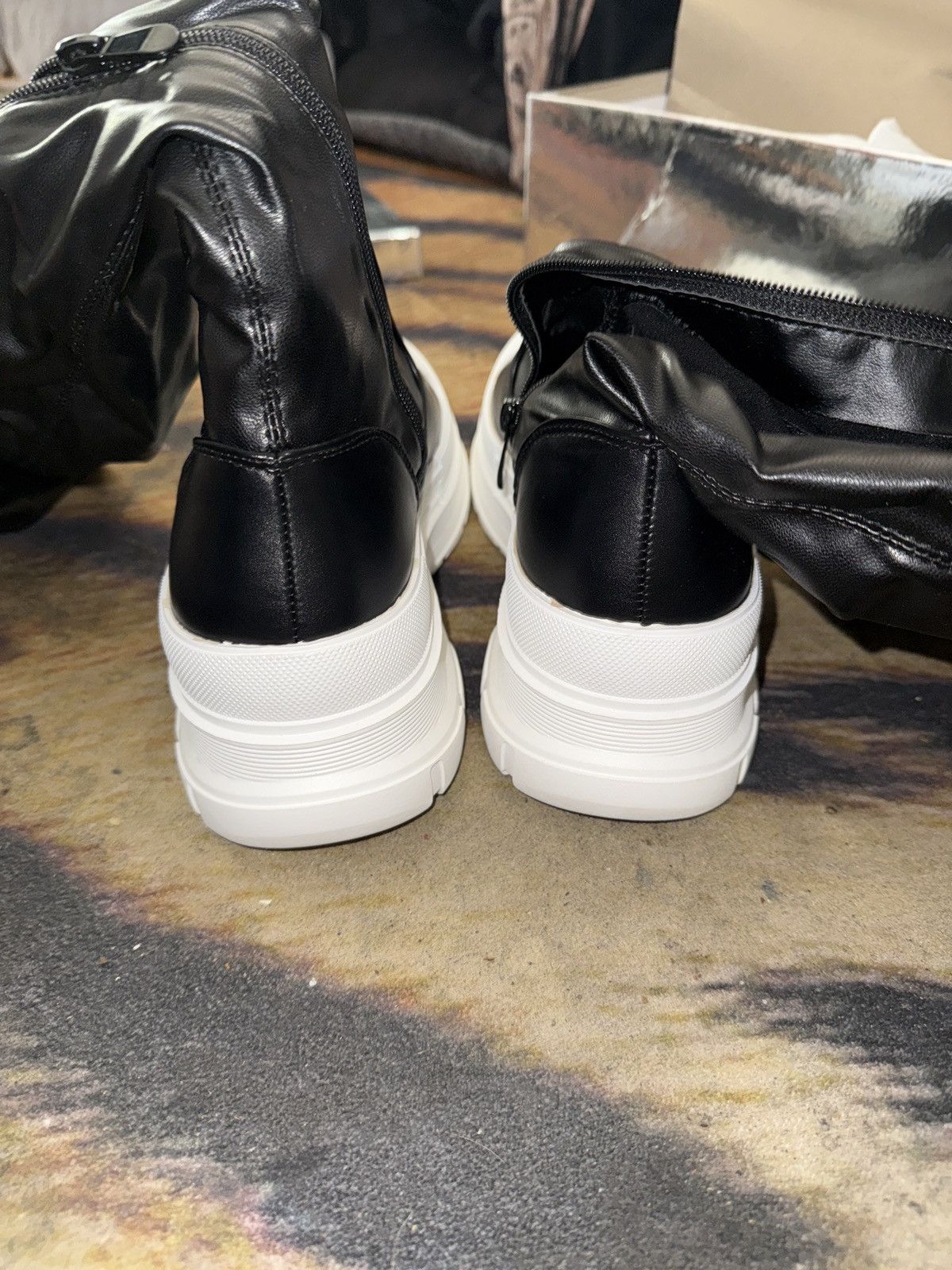 Alexander Wang Alex Wangs Woman’s Black Boots Size US 7.5 / IT 37.5 - 4 Thumbnail