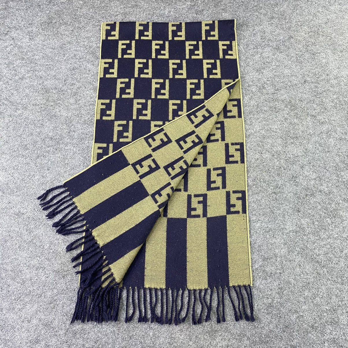 Fendi × Vintage Fendi Scarf / Muffler / Neckwear-K046 Size ONE SIZE - 4 Thumbnail
