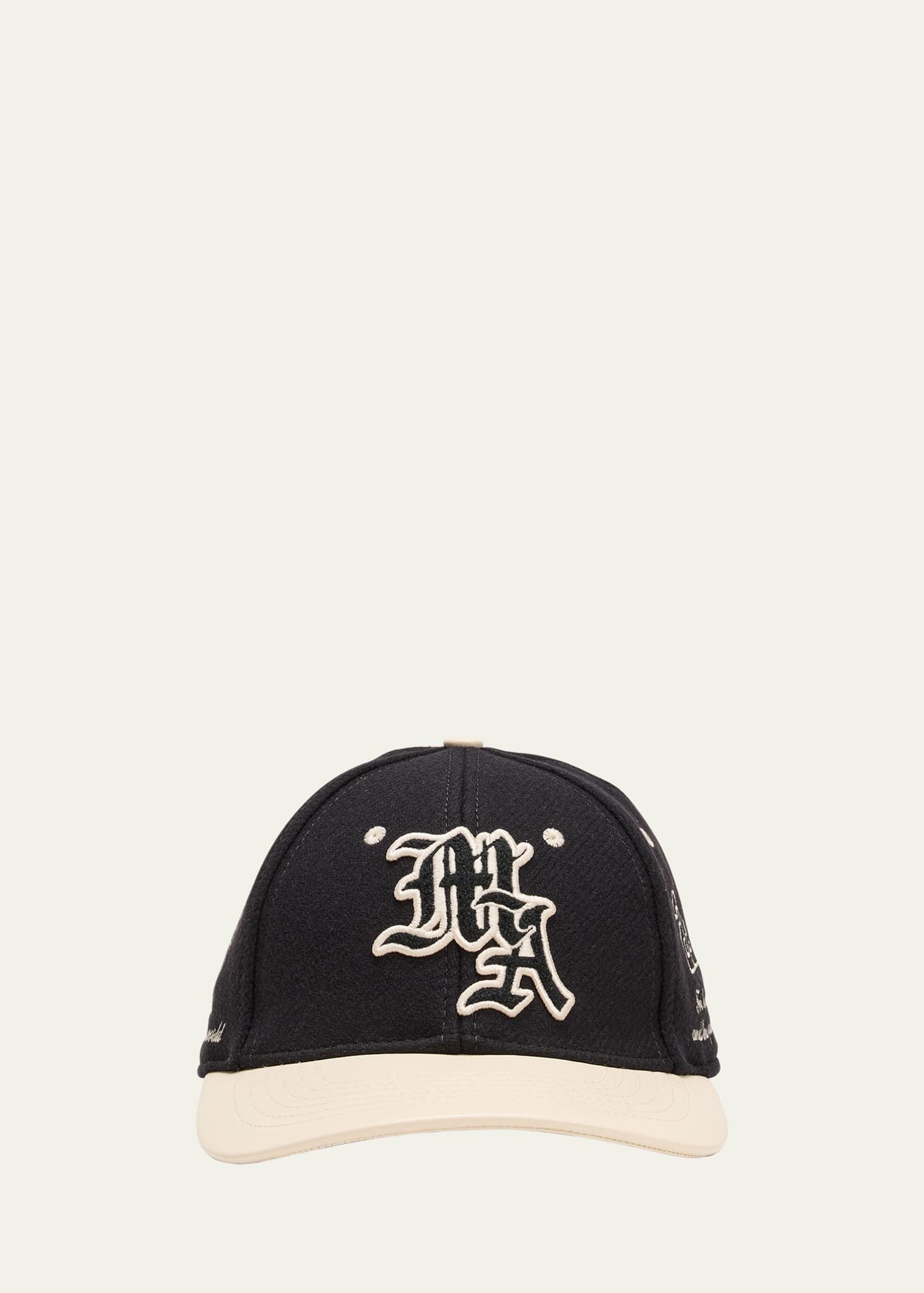 Amiri o1s1wg110525 Size: OS / MA Spirit Logo Hat / Cap Black/White Size ONE SIZE - 1 Thumbnail