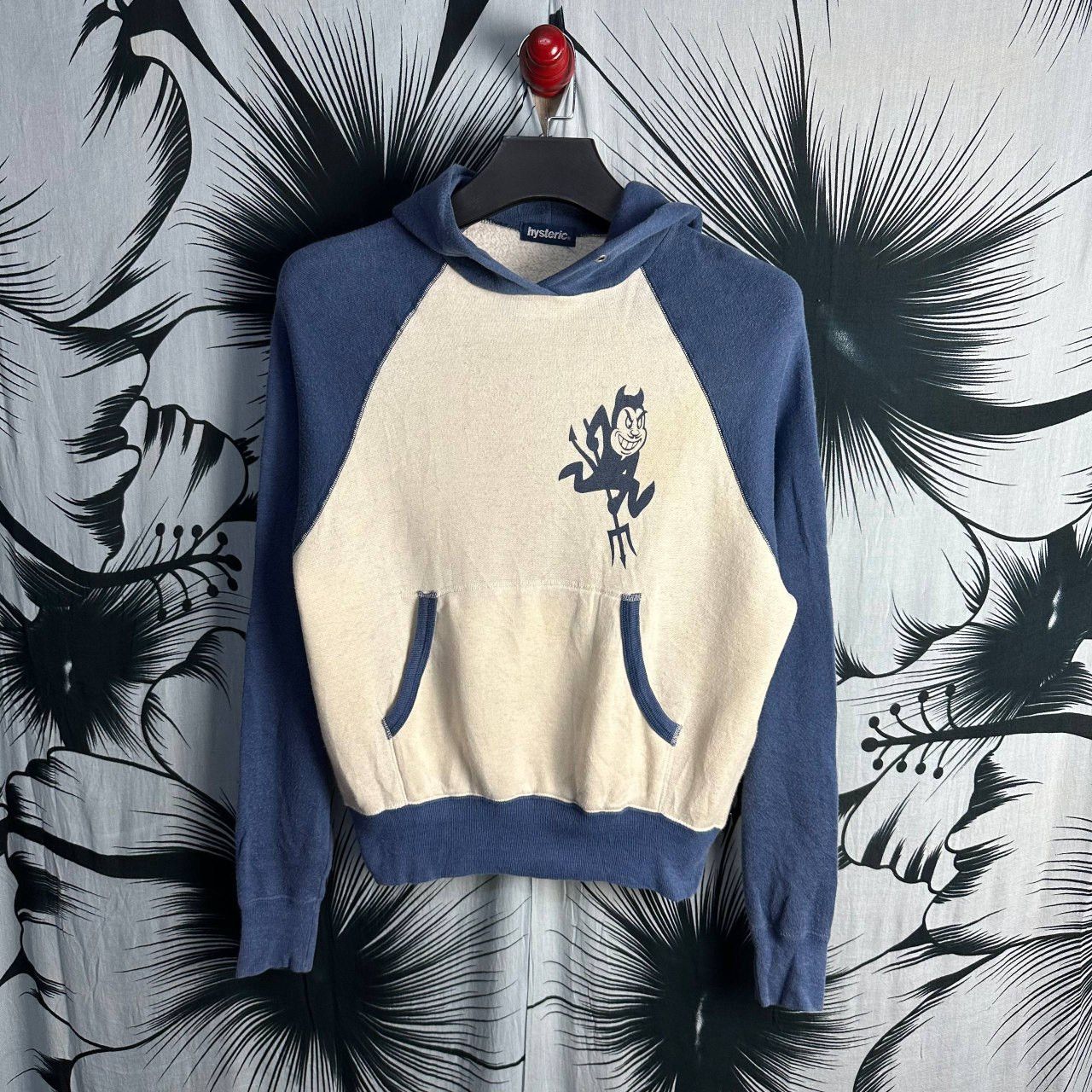 Hysteric Glamour Vintage Hysteric Glamour Devil Spellout Pullover Hoodie Size US M / EU 48-50 / 2 - 1 Thumbnail