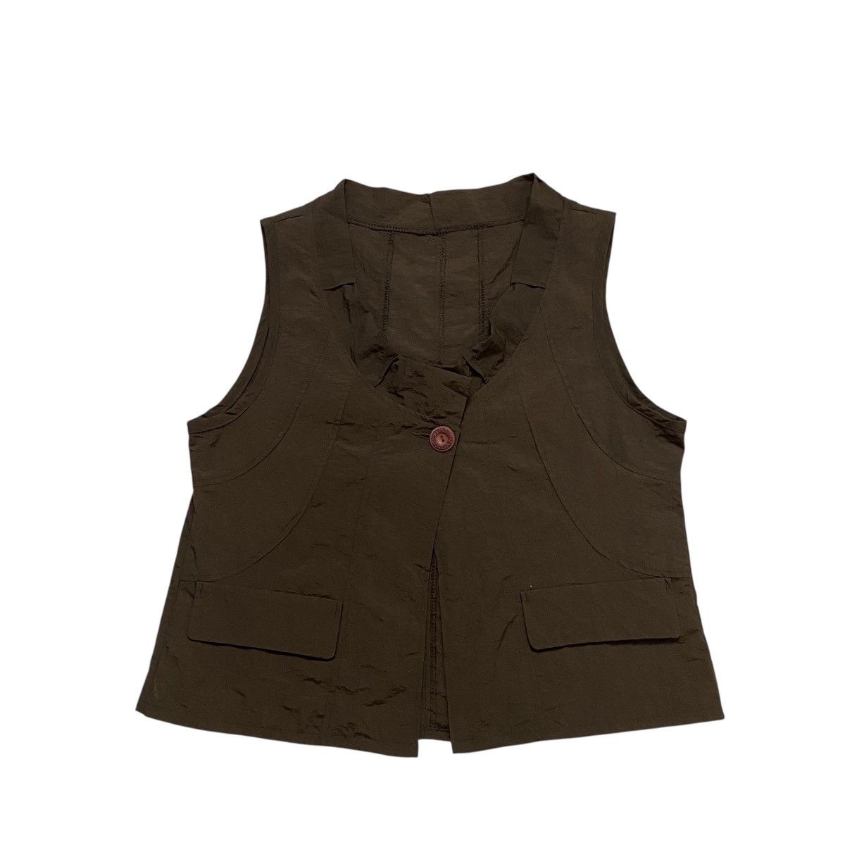 Y's Y’s Collection single button waist coat vest Size M / US 6-8 / IT 42-44 - 1 Thumbnail