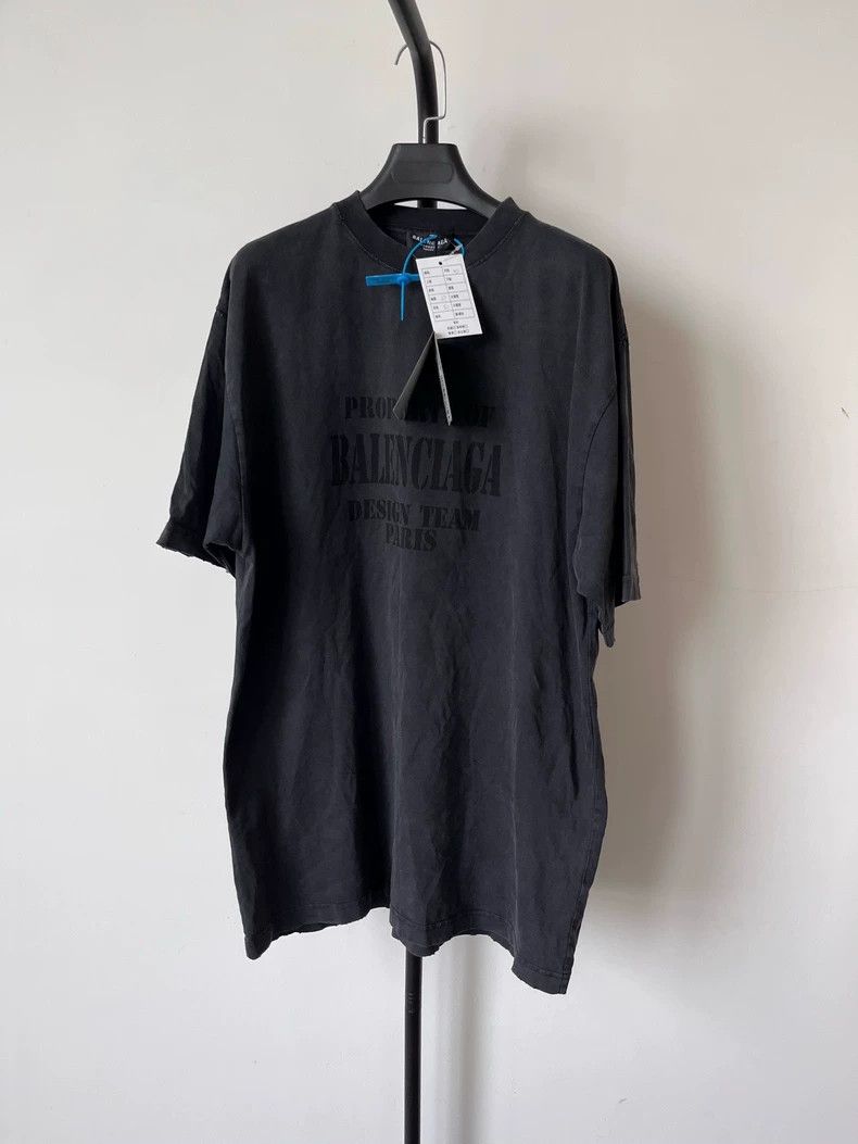 Balenciaga Balenciaga Worn short sleeve T-shirt Size US XS / EU 42 / 0 - 1 Thumbnail