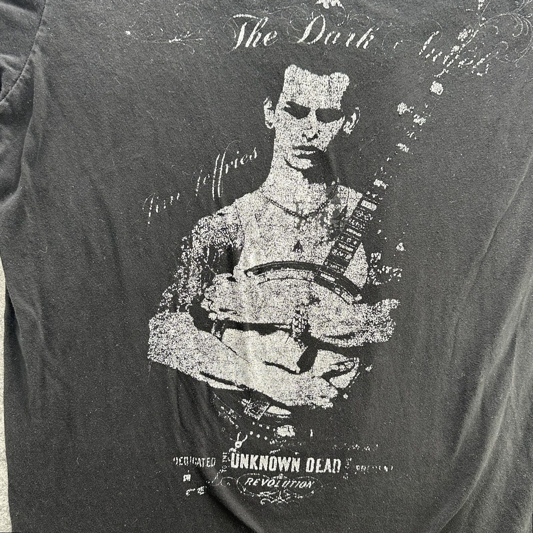 Vintage Lightnin Jim The Dark Angels Shirt Mens Large Black Graphic Size US M / EU 48-50 / 2 - 5 Thumbnail