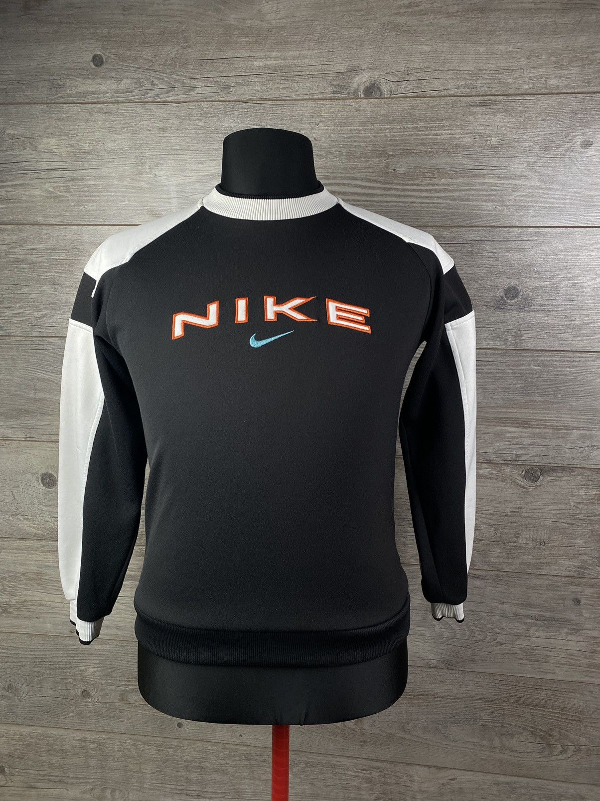 Nike Vintage sweatshirt Nike Big Logo Drill size XS Size US XS / EU 42 / 0 - 3 Thumbnail